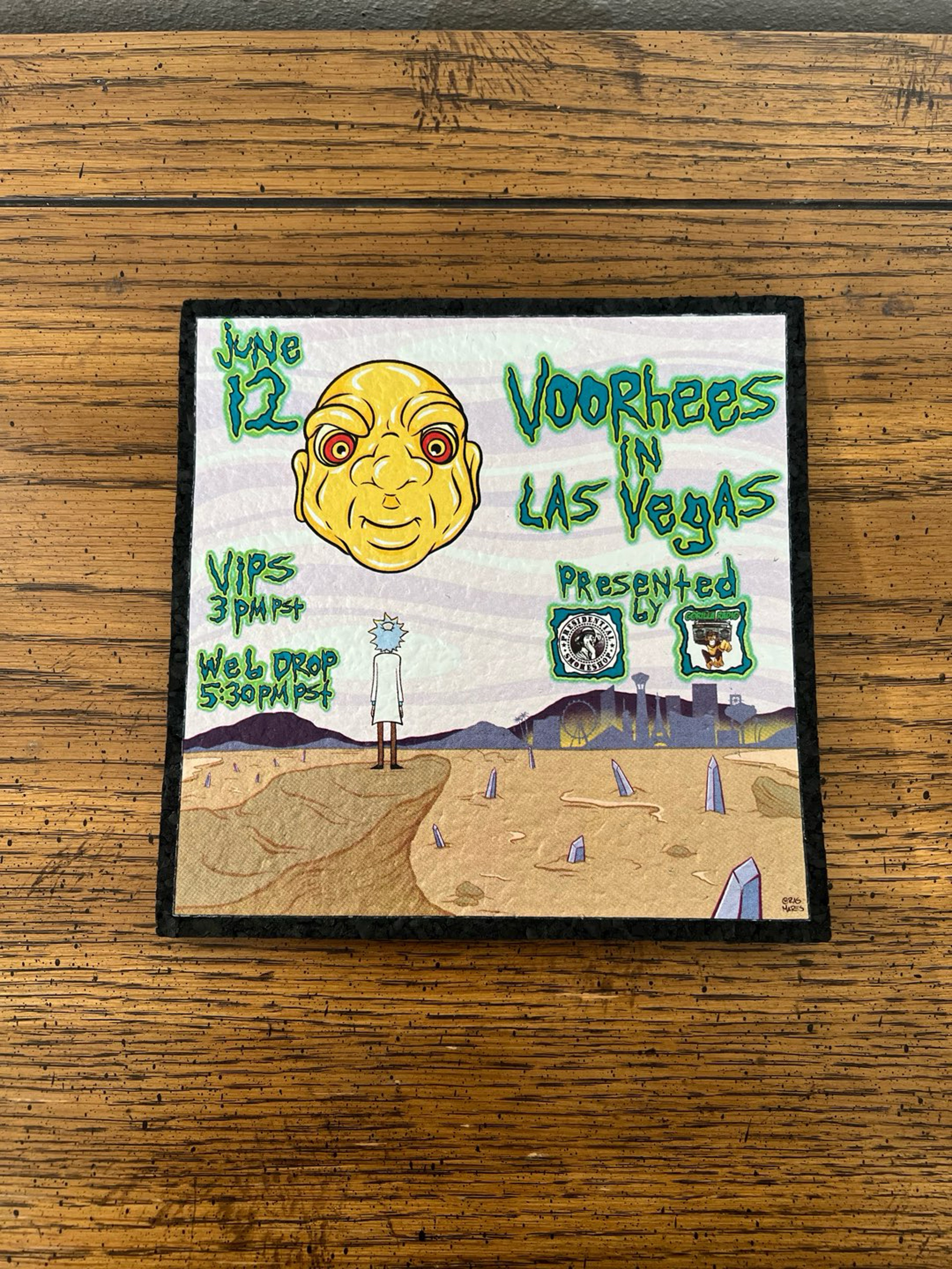 Preview pic of Rick and Morty Themed Voorhees Mat