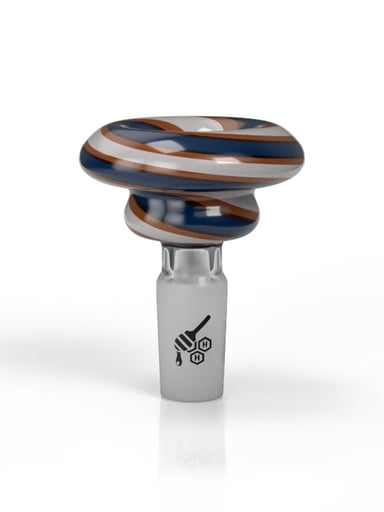 Preview pic of COLORFUL CANDY STYLE BONG BOWL PIECES