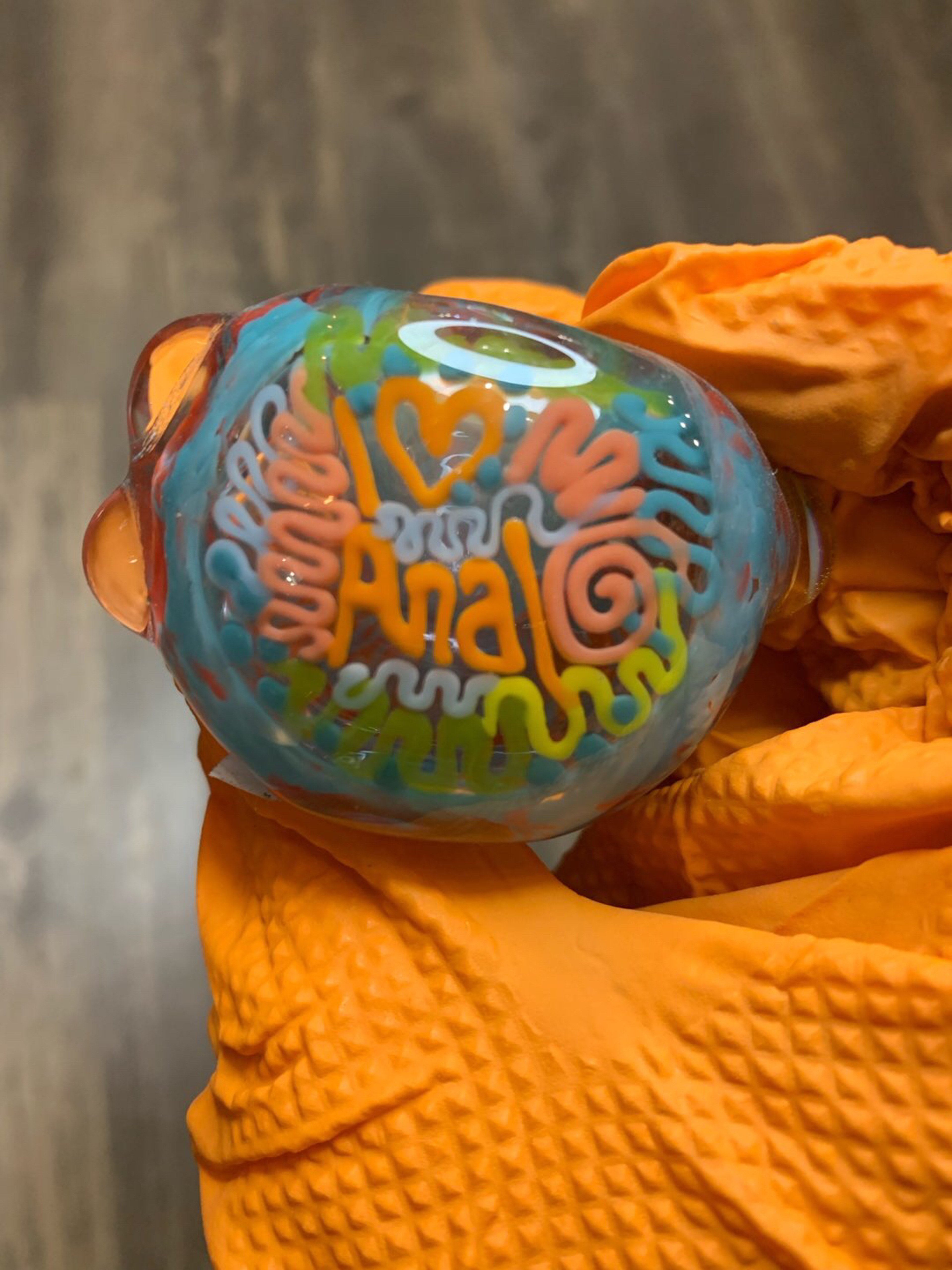 Preview pic of I <3 Anal Silly String Spoon Pipe