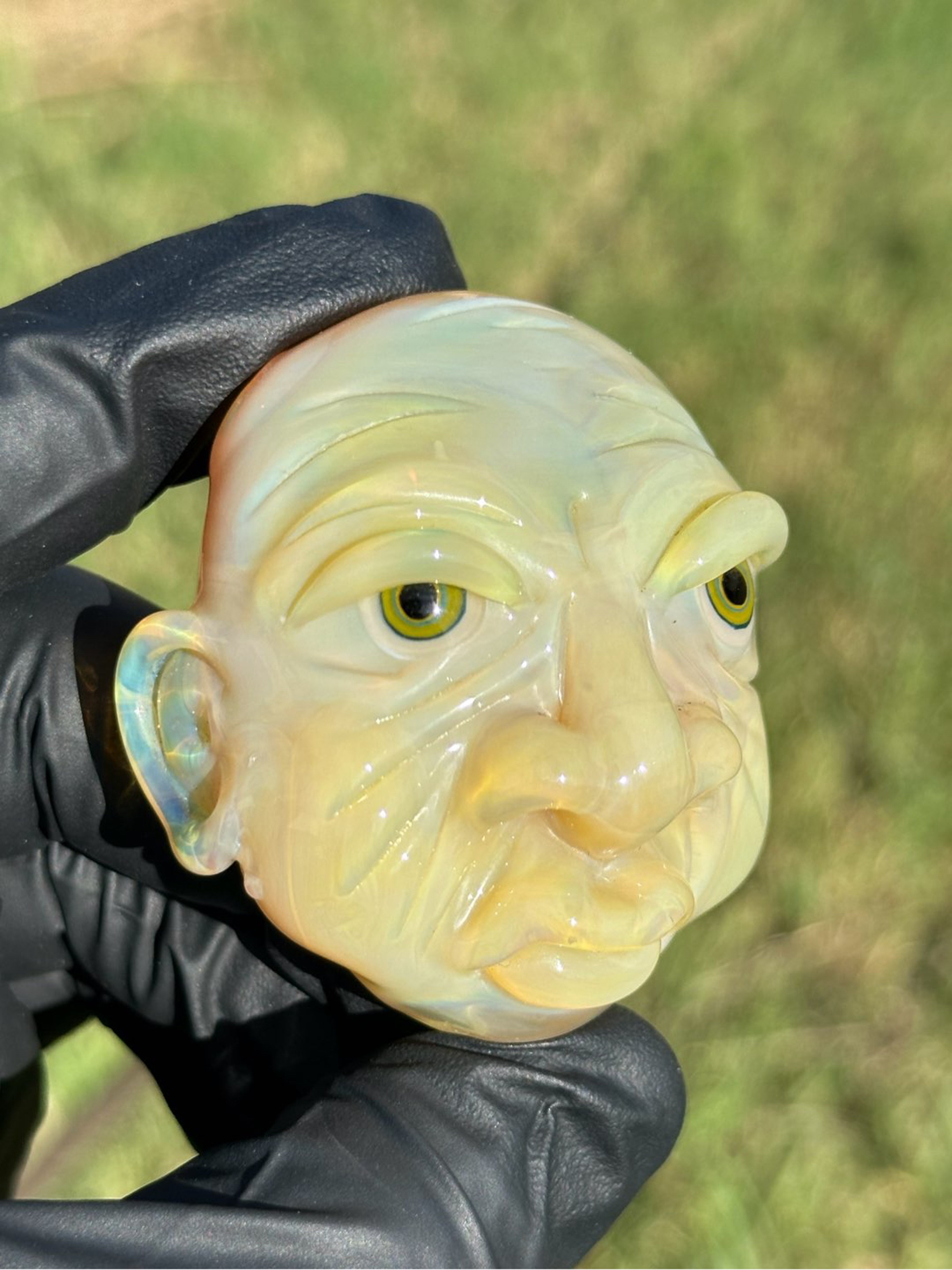 Preview pic of Gluestick Mr. Voorhees hollow face pendy