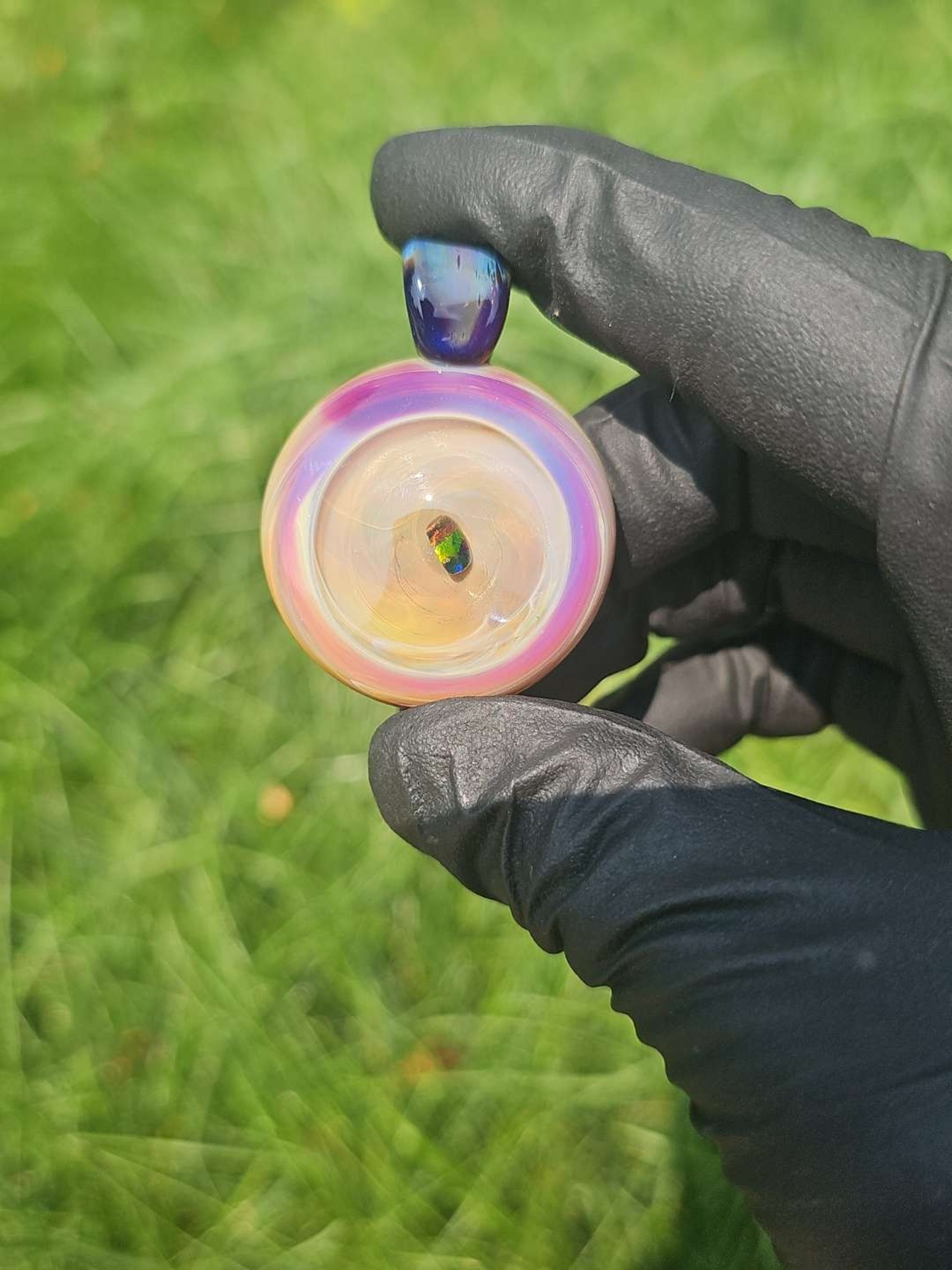 Preview pic of Color shift pendant w/opal
