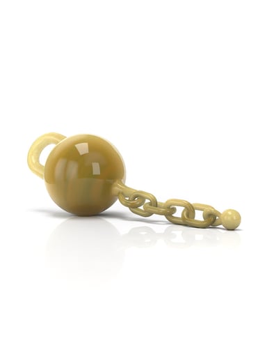 Preview pic of GLASS TERP CHAIN - ONE PIECE