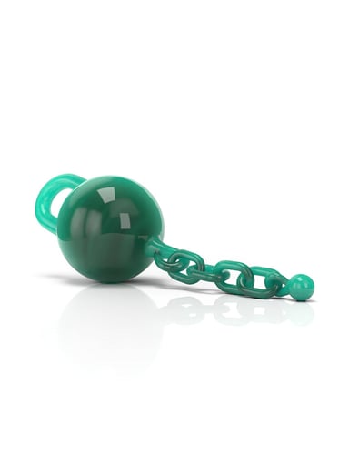 Preview pic of GLASS TERP CHAIN - ONE PIECE