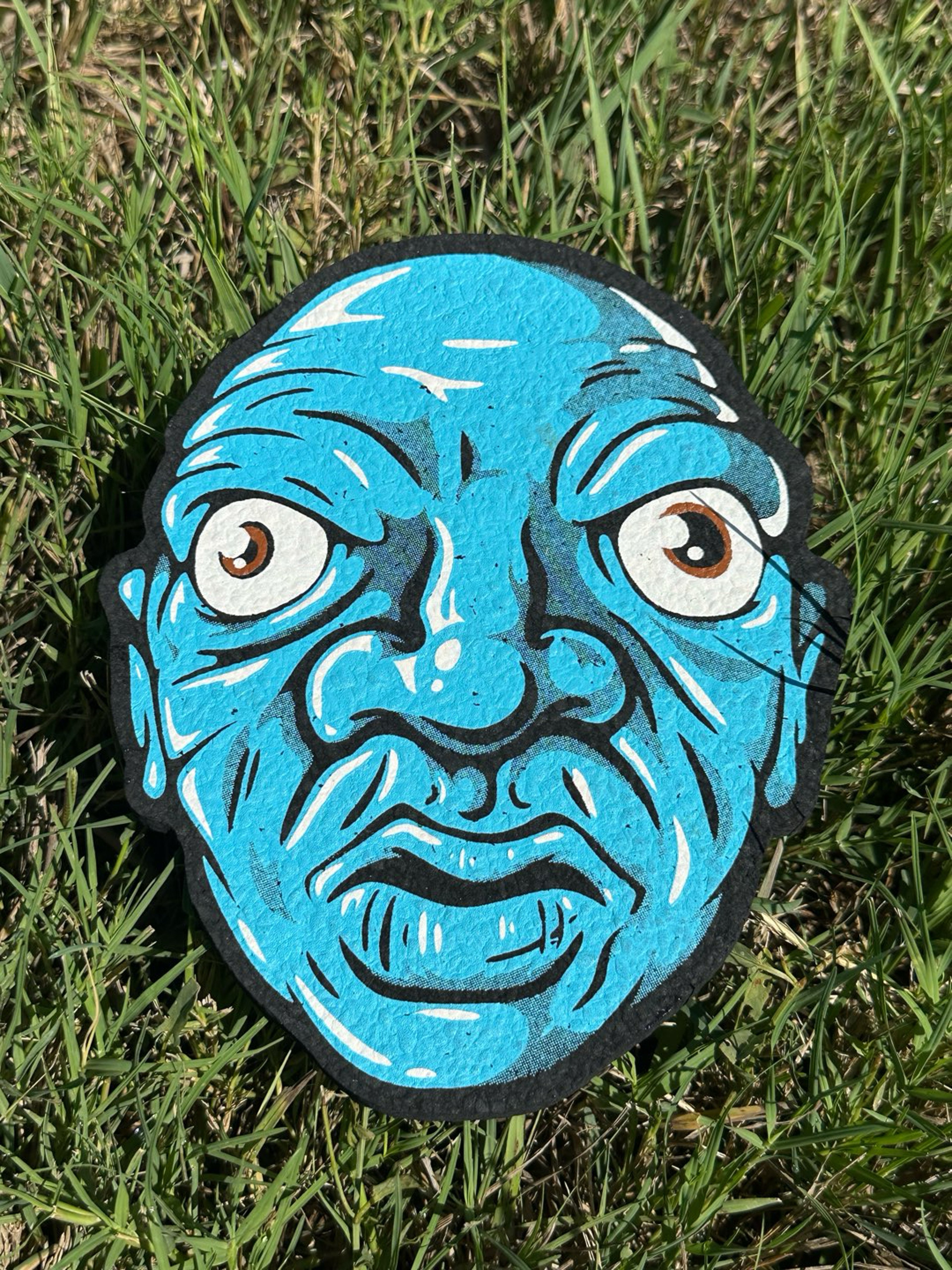 Preview pic of Mr.Voorhees Blue Face Dabmat
