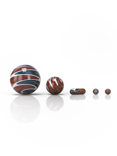 Preview pic of WIG WAG DAB MARBLE SETS - 5 PIECE