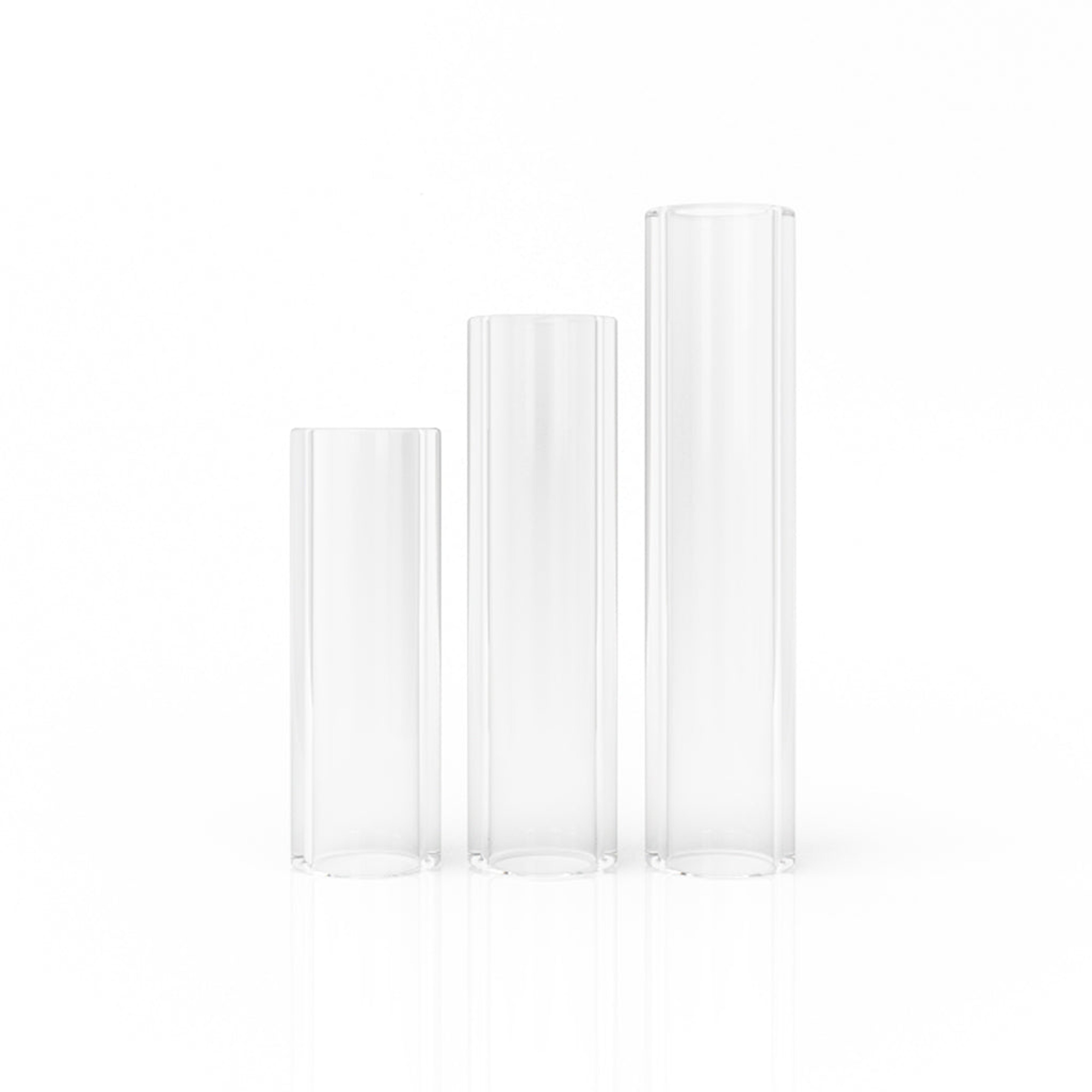 Preview pic of HOLLOW QUARTZ PILLARS (3PK)