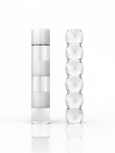Preview pic of ZEBRA & BUBBLE PILLARS (2PCK)