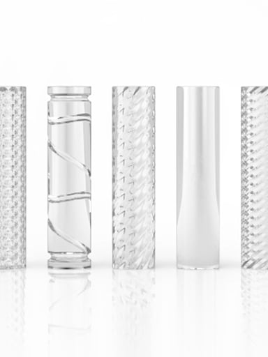 Preview pic of ETCHED QUARTZ PILLARS (5PK)
