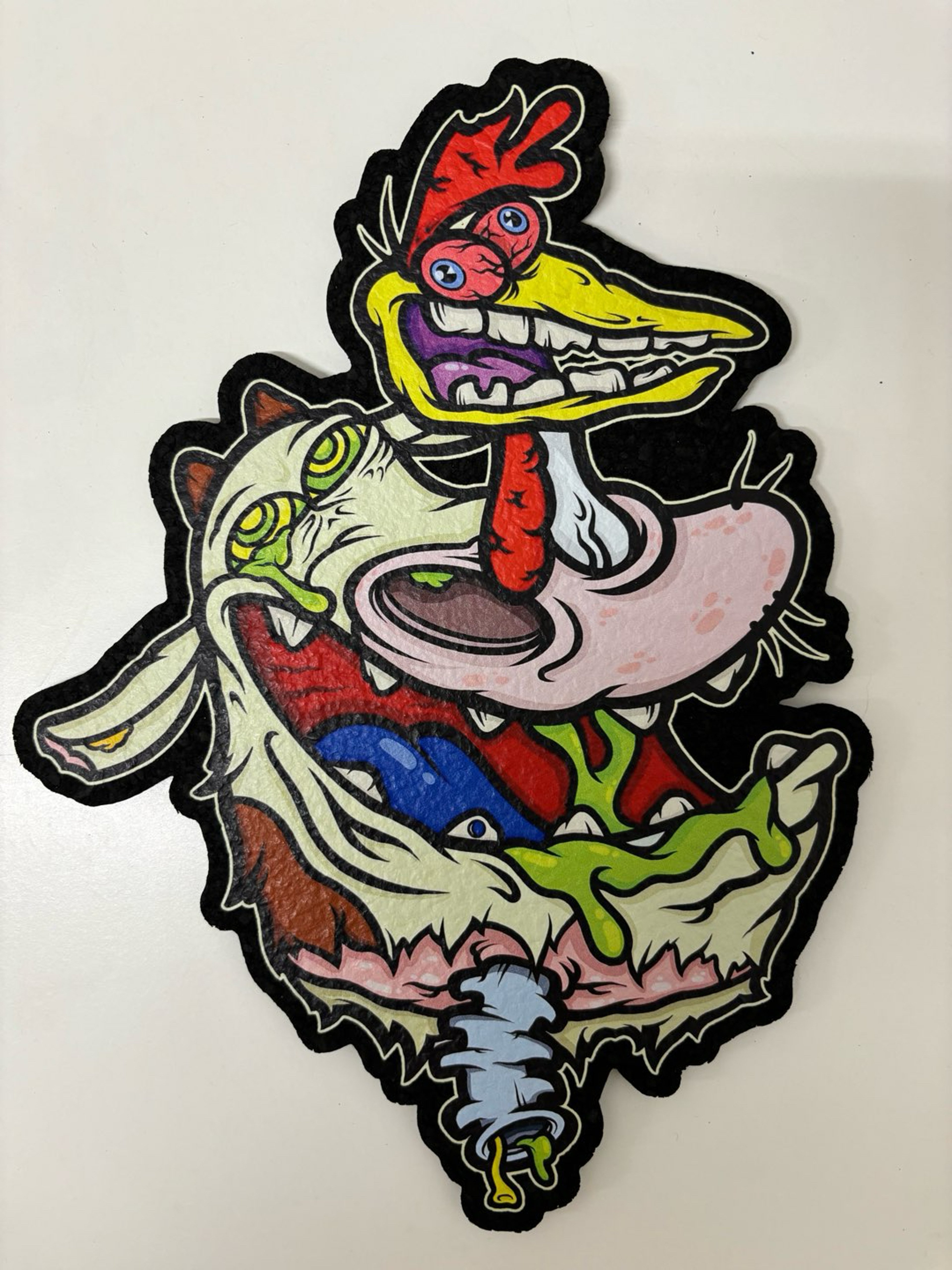 Preview pic of Cow & Chicken Moodmat
