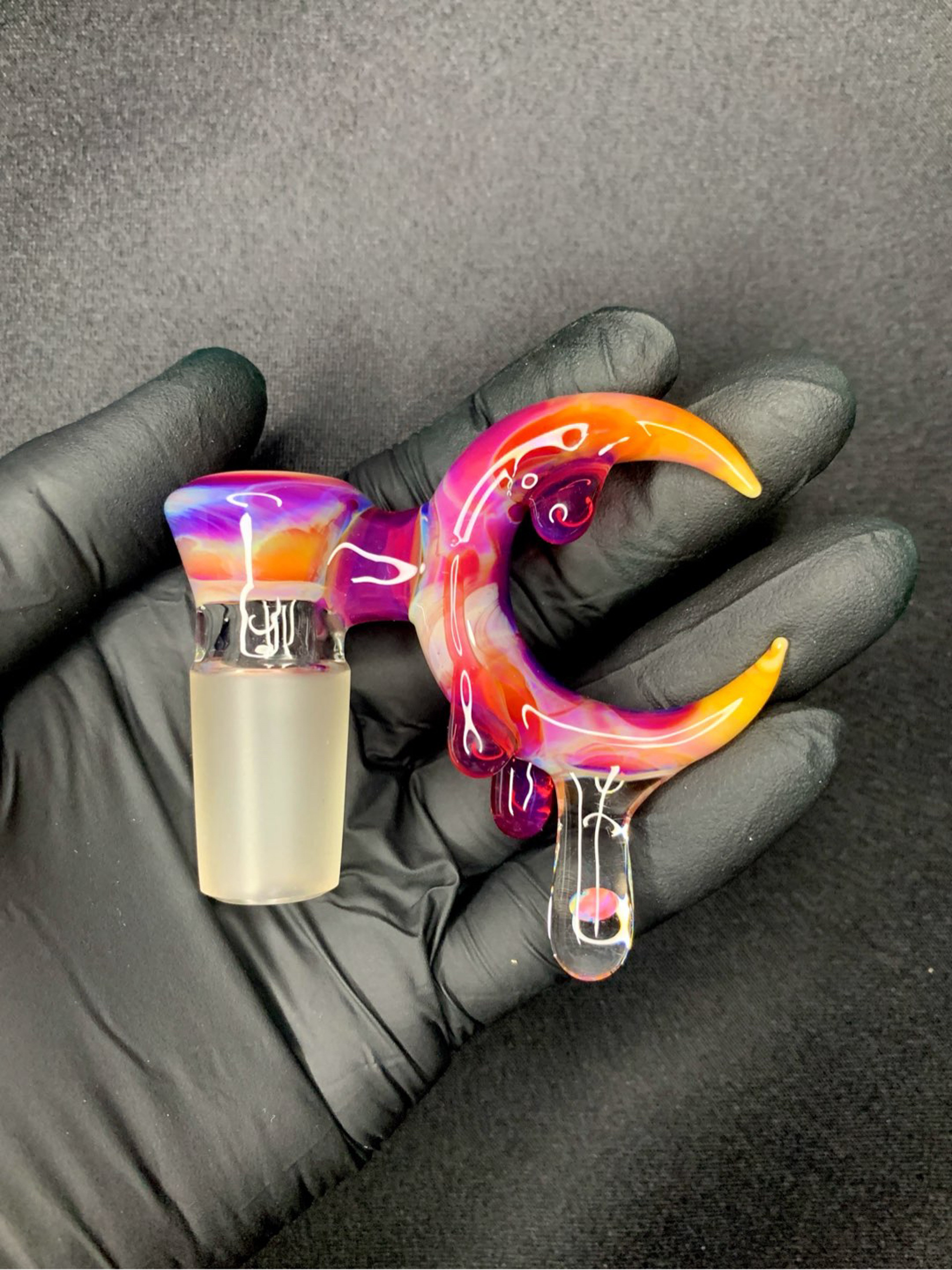 Preview pic of Serendipity/Telemagenta 18mm crescent moon slide