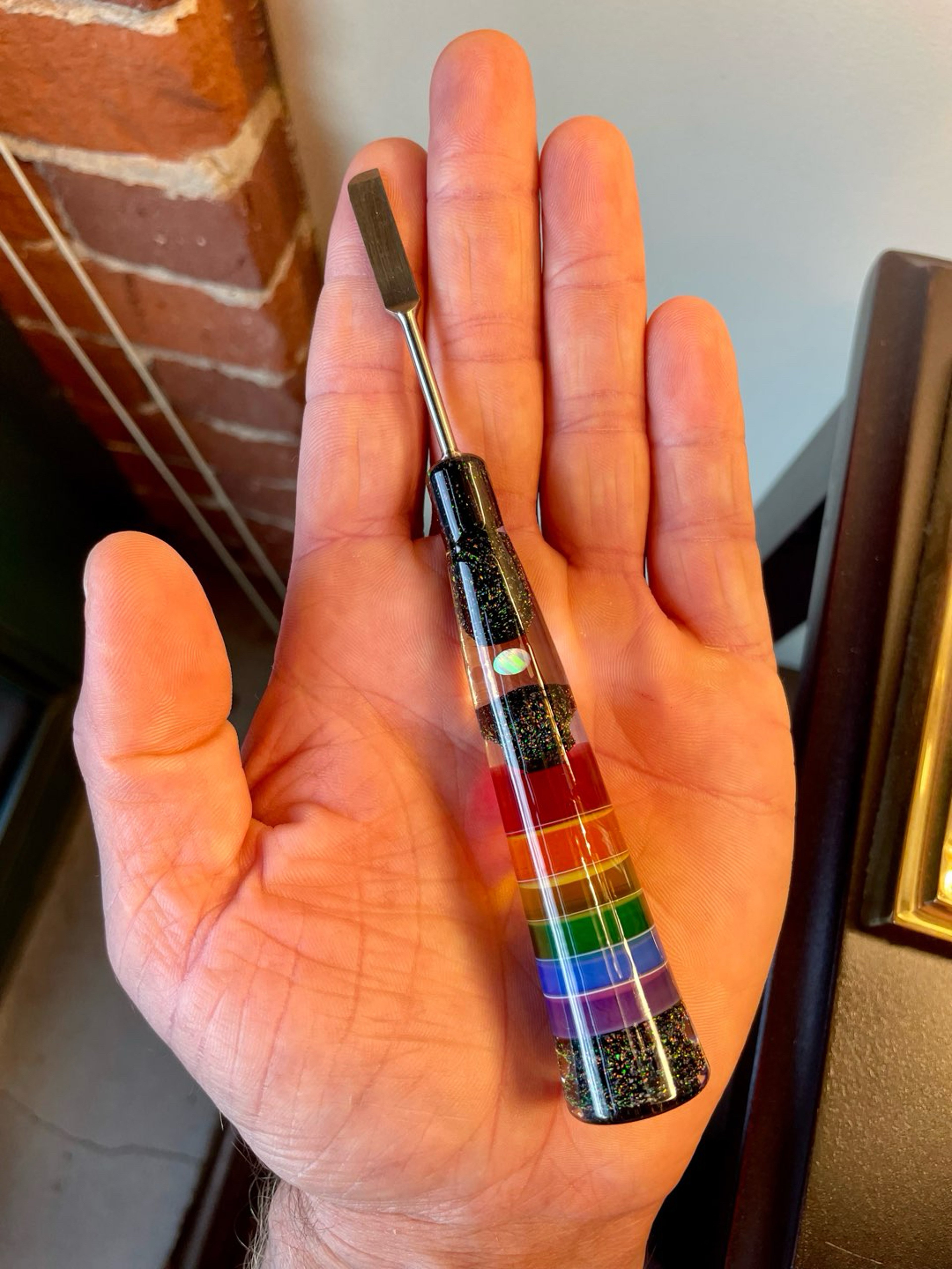 Preview pic of Soup Glass encalmo with crushed opal tool