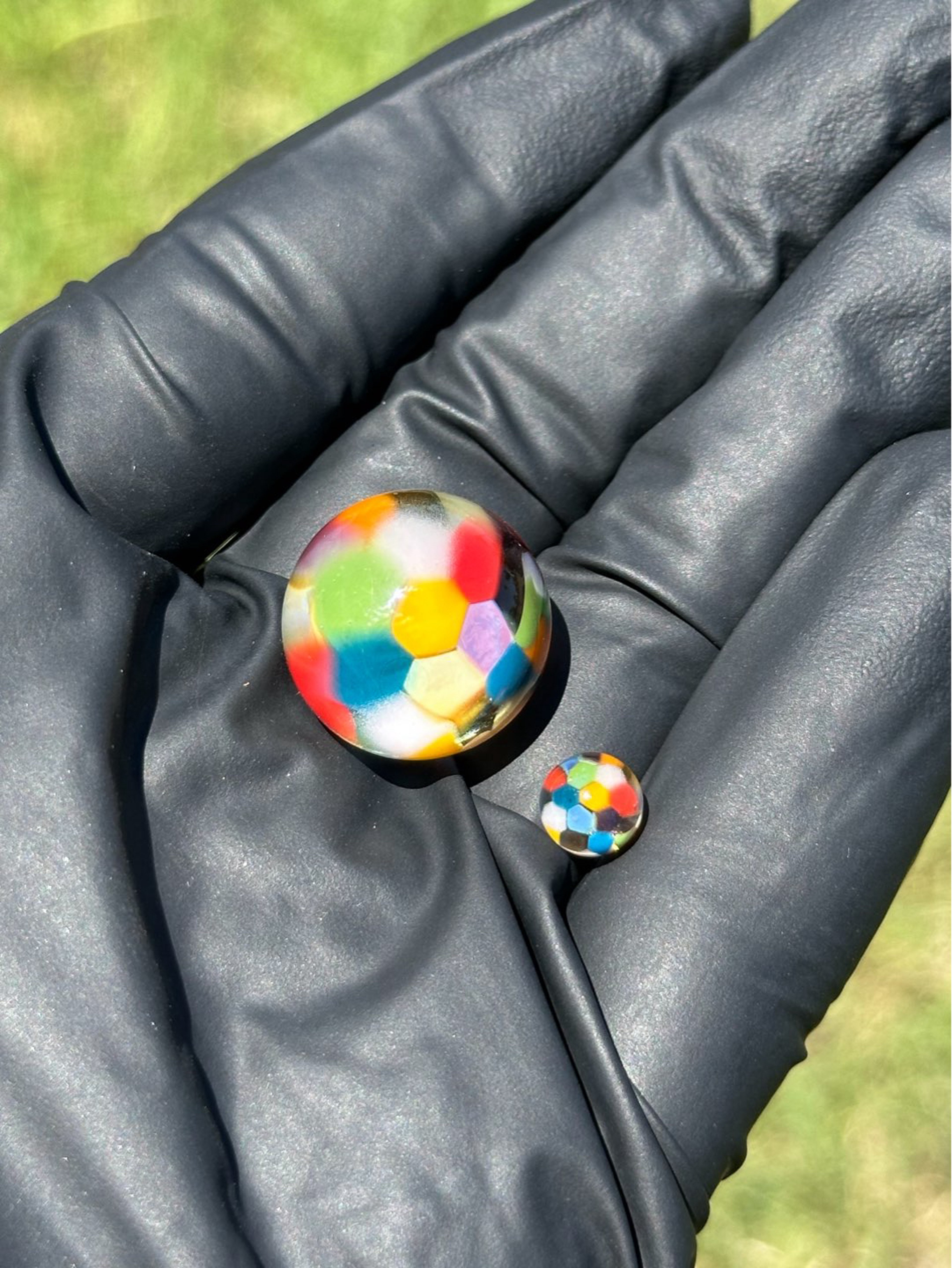 Preview pic of Rainbow Mille Marbles