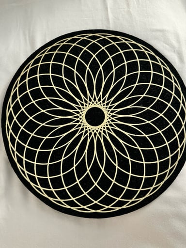 Preview pic of Sand torus 12” moodmat full color