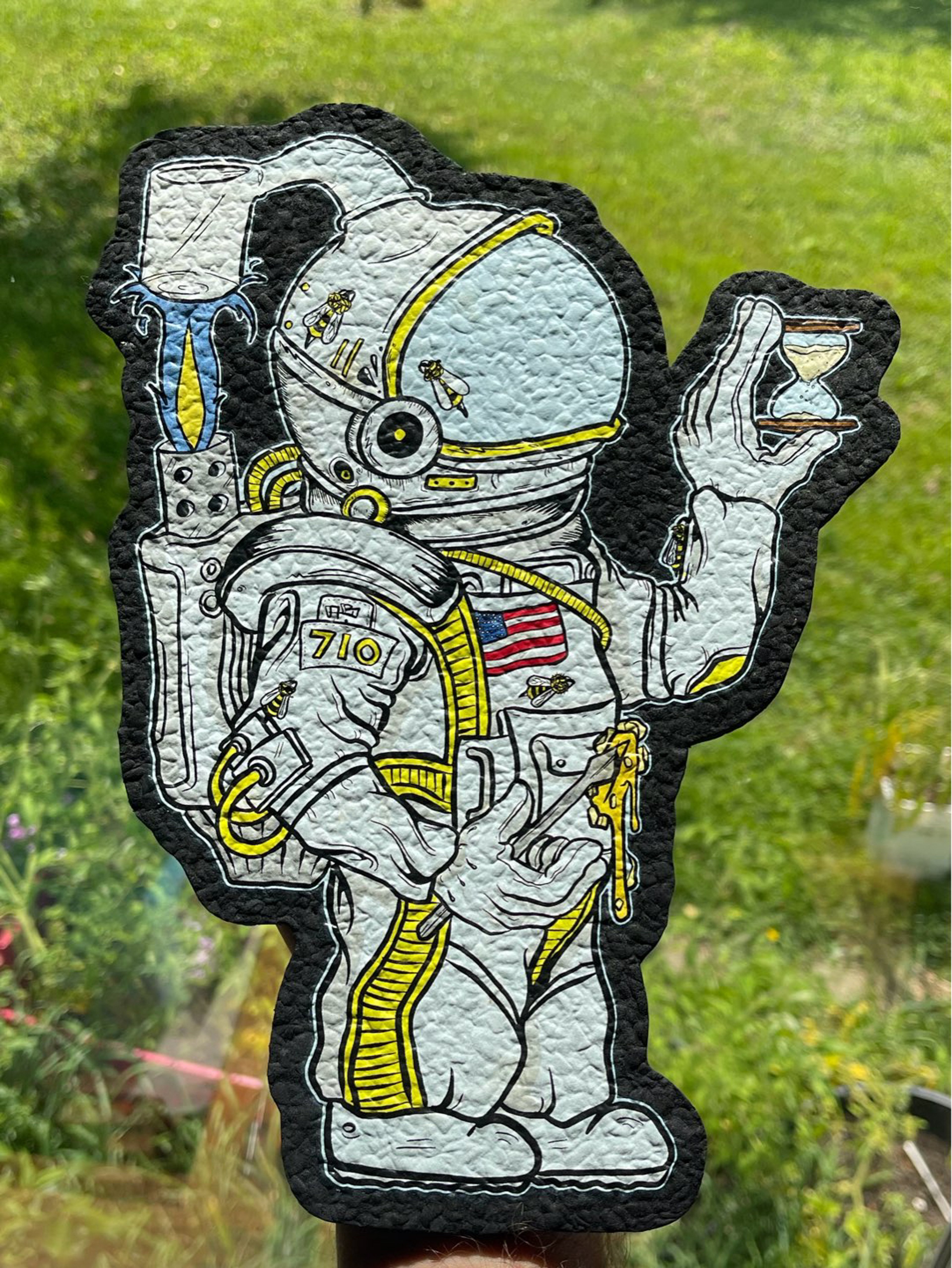 Preview pic of Aaron Brooks Dabstronaut Moodmat