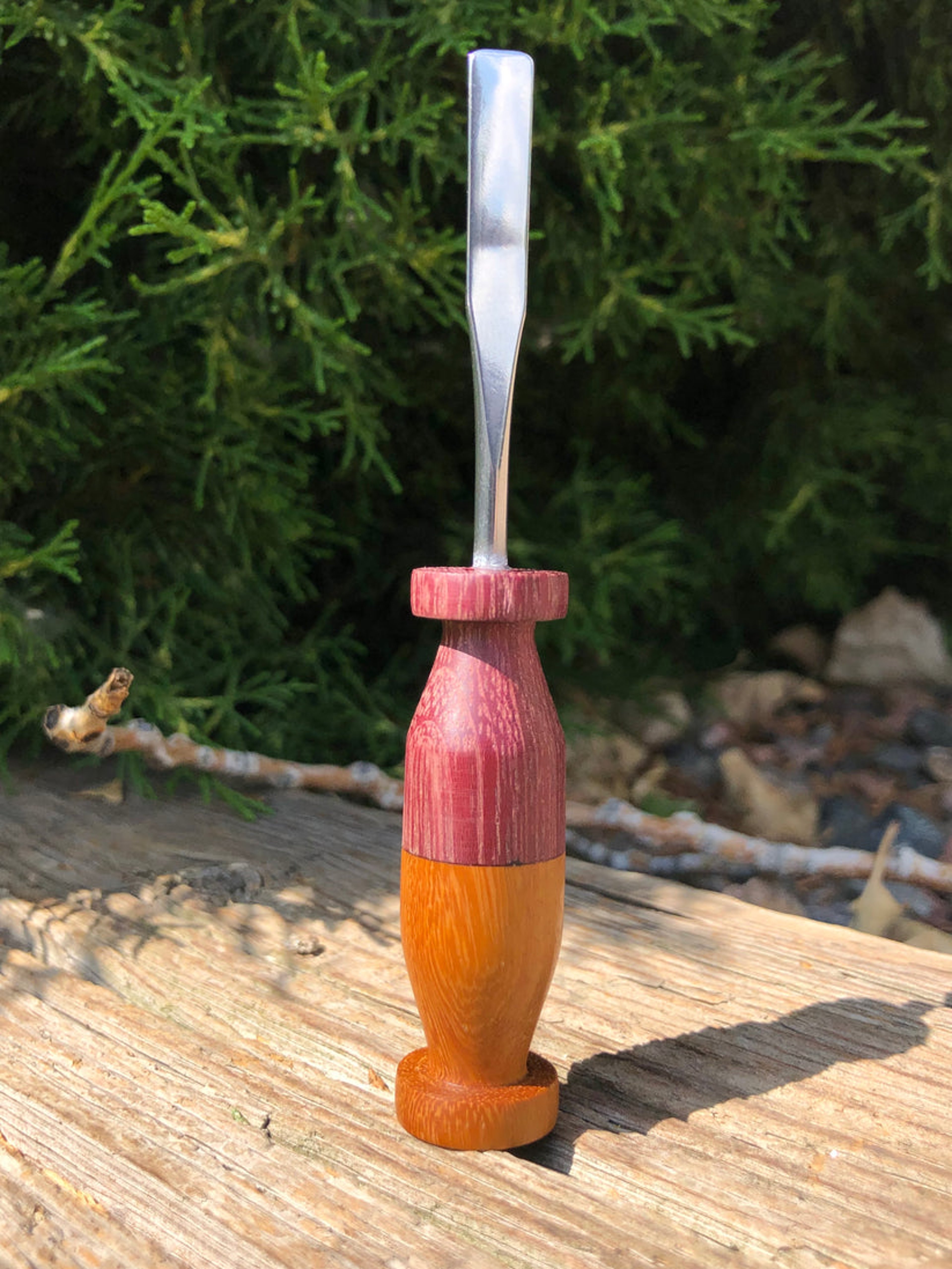 Preview pic of Purpleheart/Yellow Mora Tool
