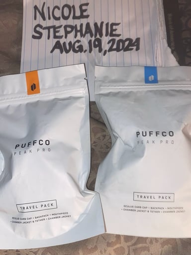 Preview pic of Puffco Peak Travel Packs