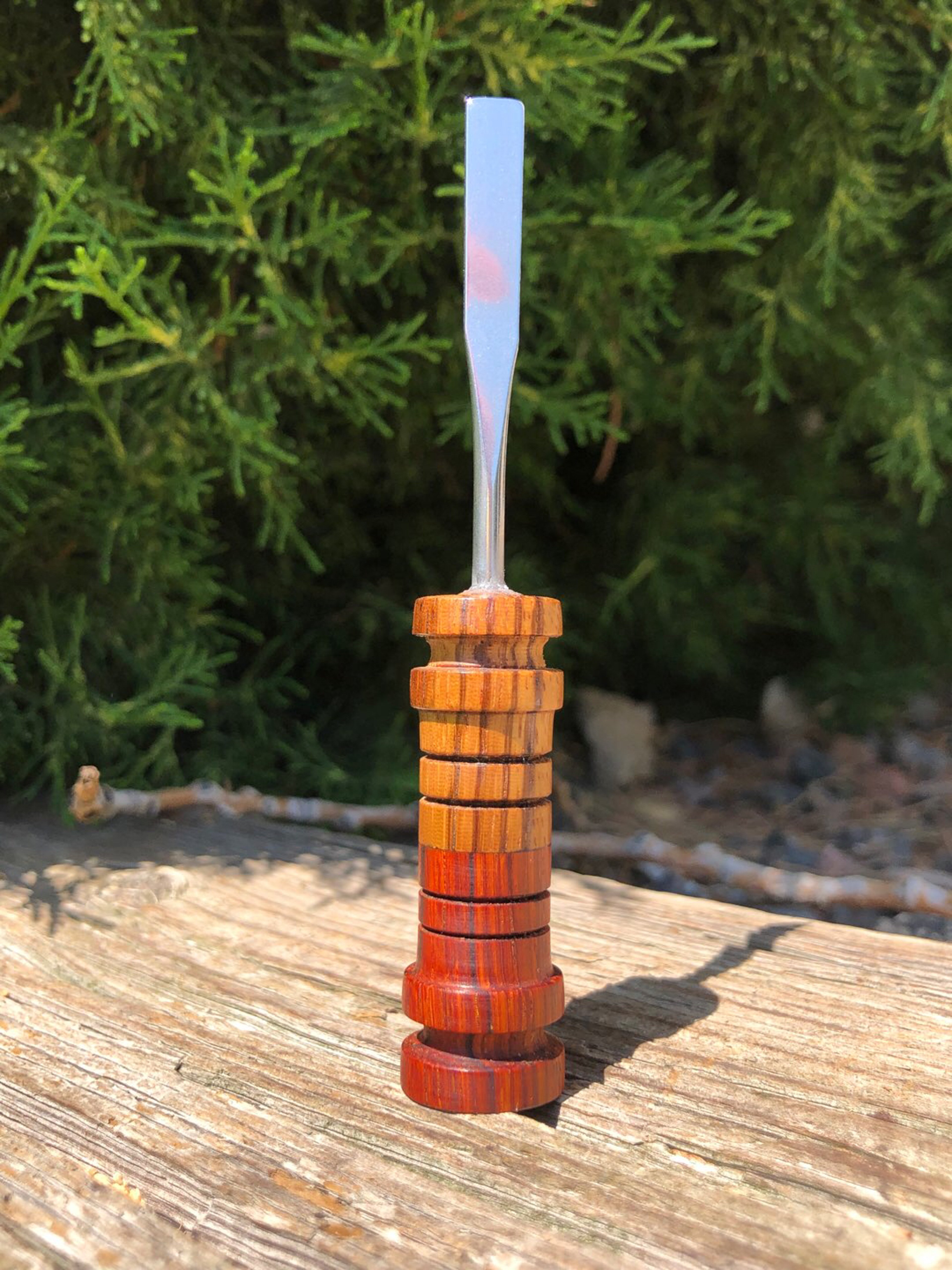 Preview pic of Zebrawood/cocobolo tool