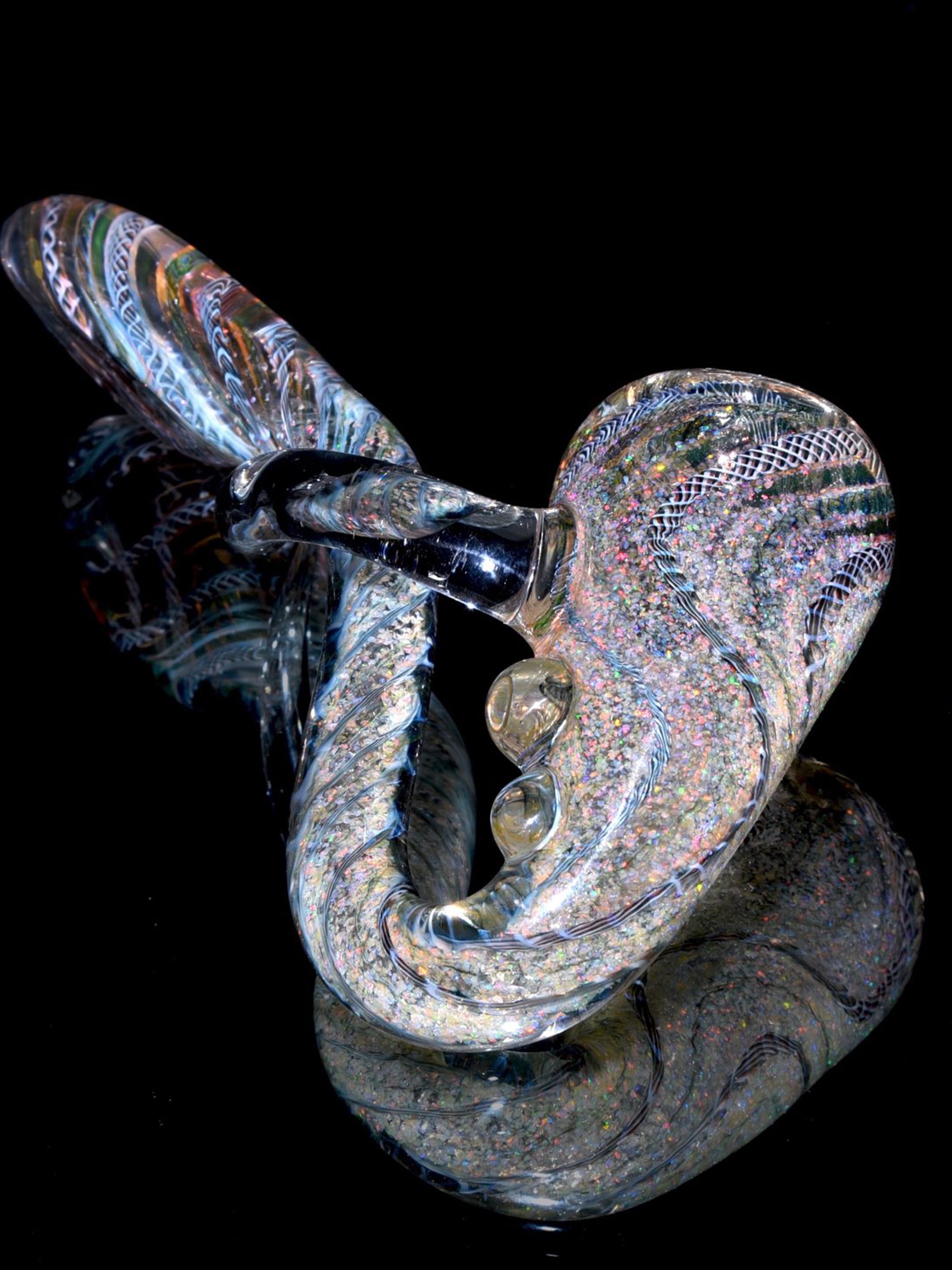 Preview pic of Eusheen Goines - Ultra-heavy Crushed Opal Latticino Sherlock