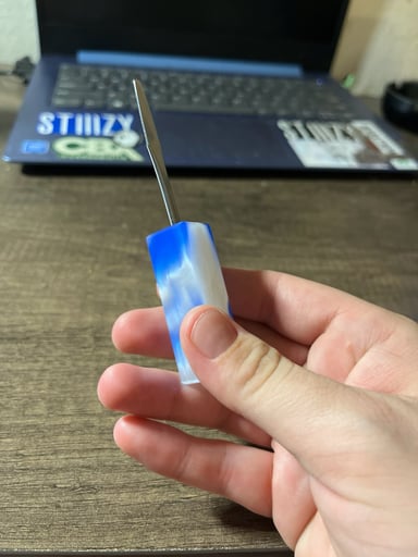 Preview pic of Dab Tool Blue/White Pearl