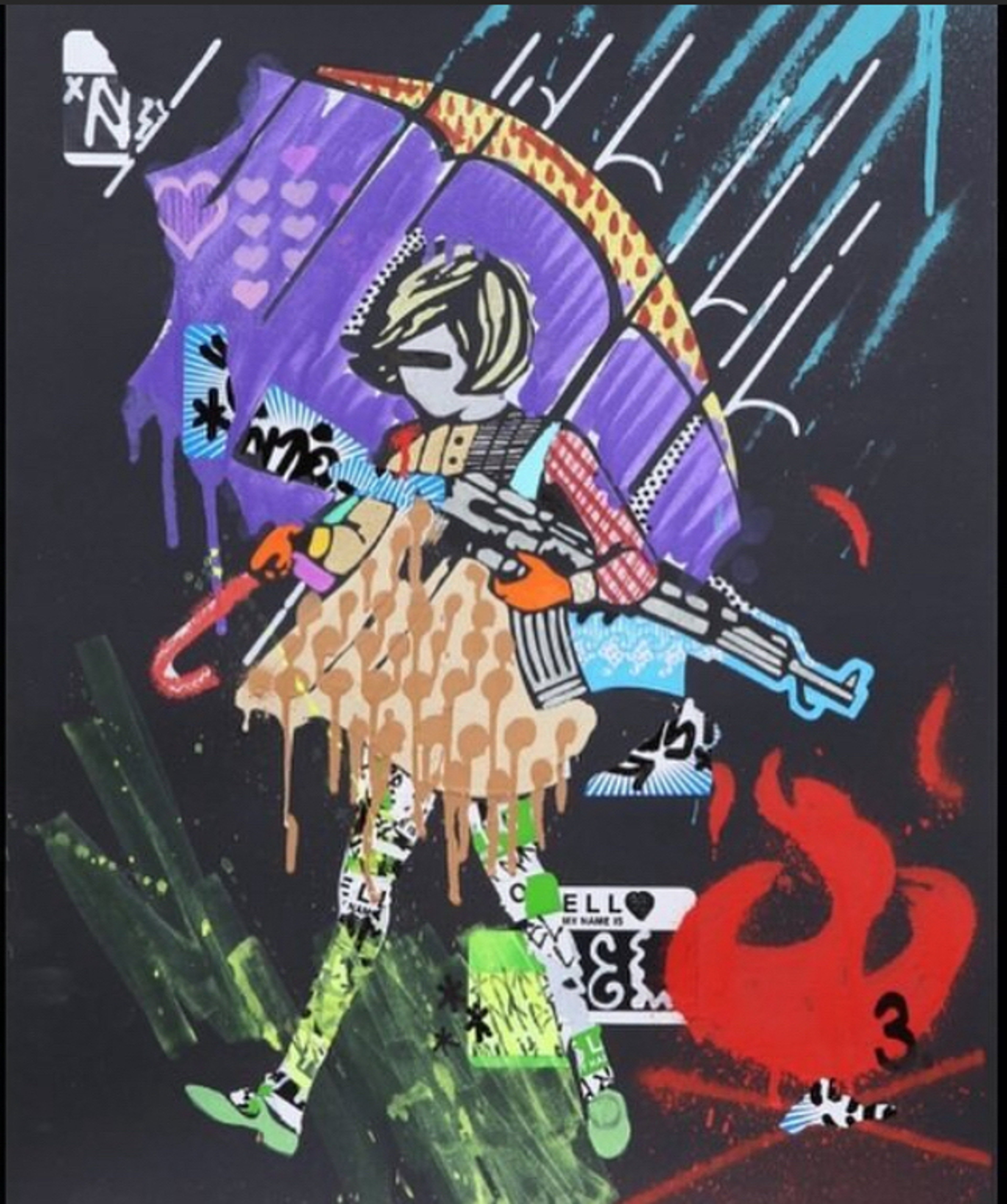 Preview pic of Rare! Slinger x NTEL Print Set