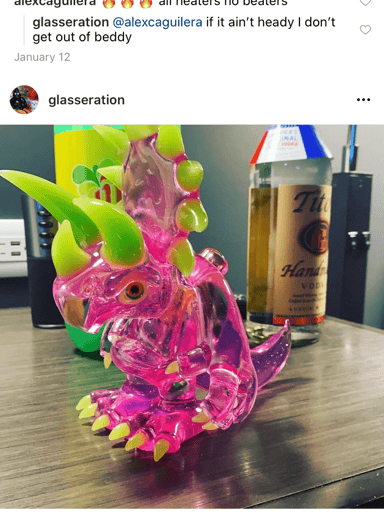 Preview pic of Nerv Glass Triceratops