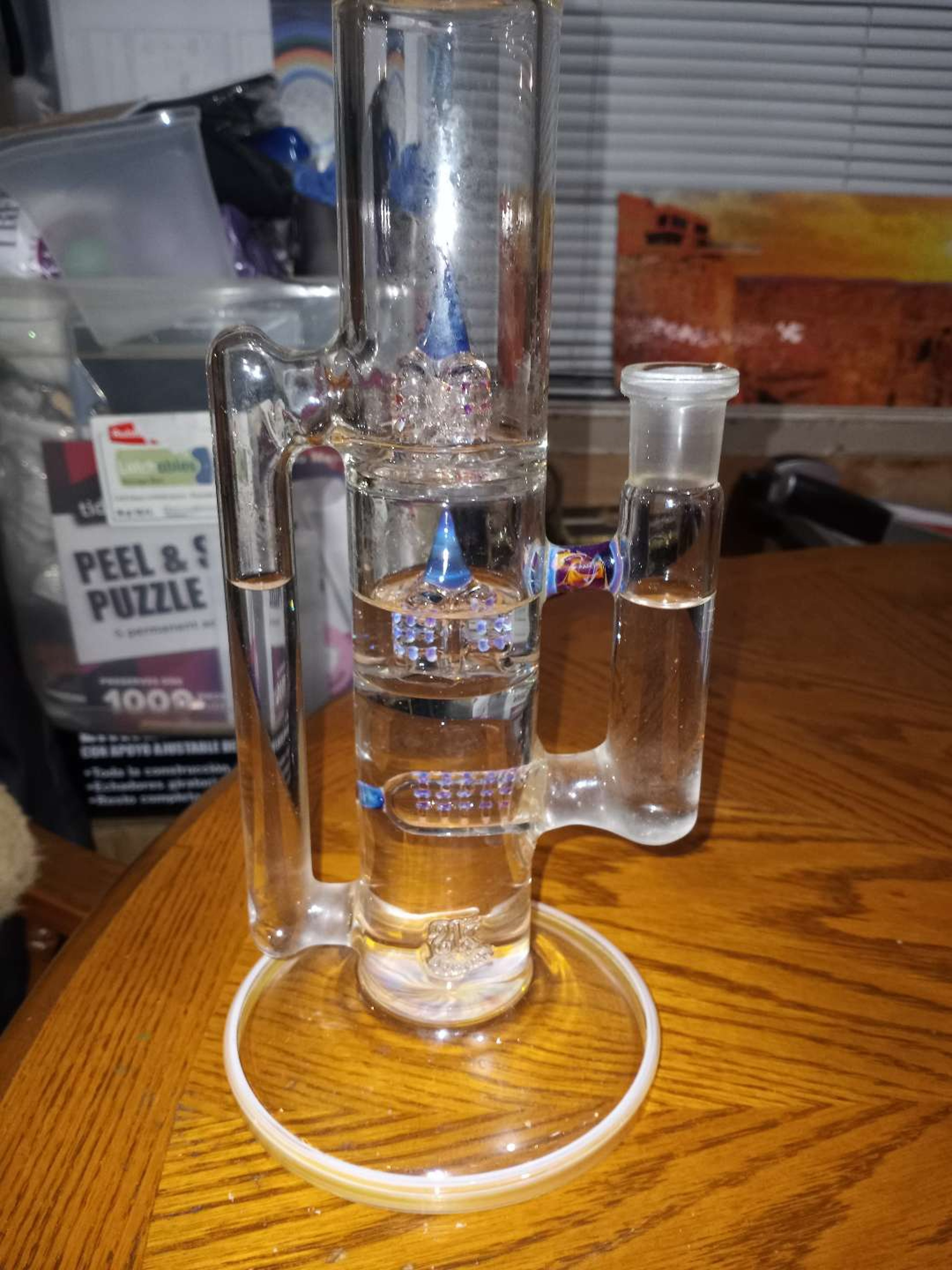 Preview pic of BUNDLE DEAL!! Treerecycler amber purple with matching ac and slide and amber purple side car