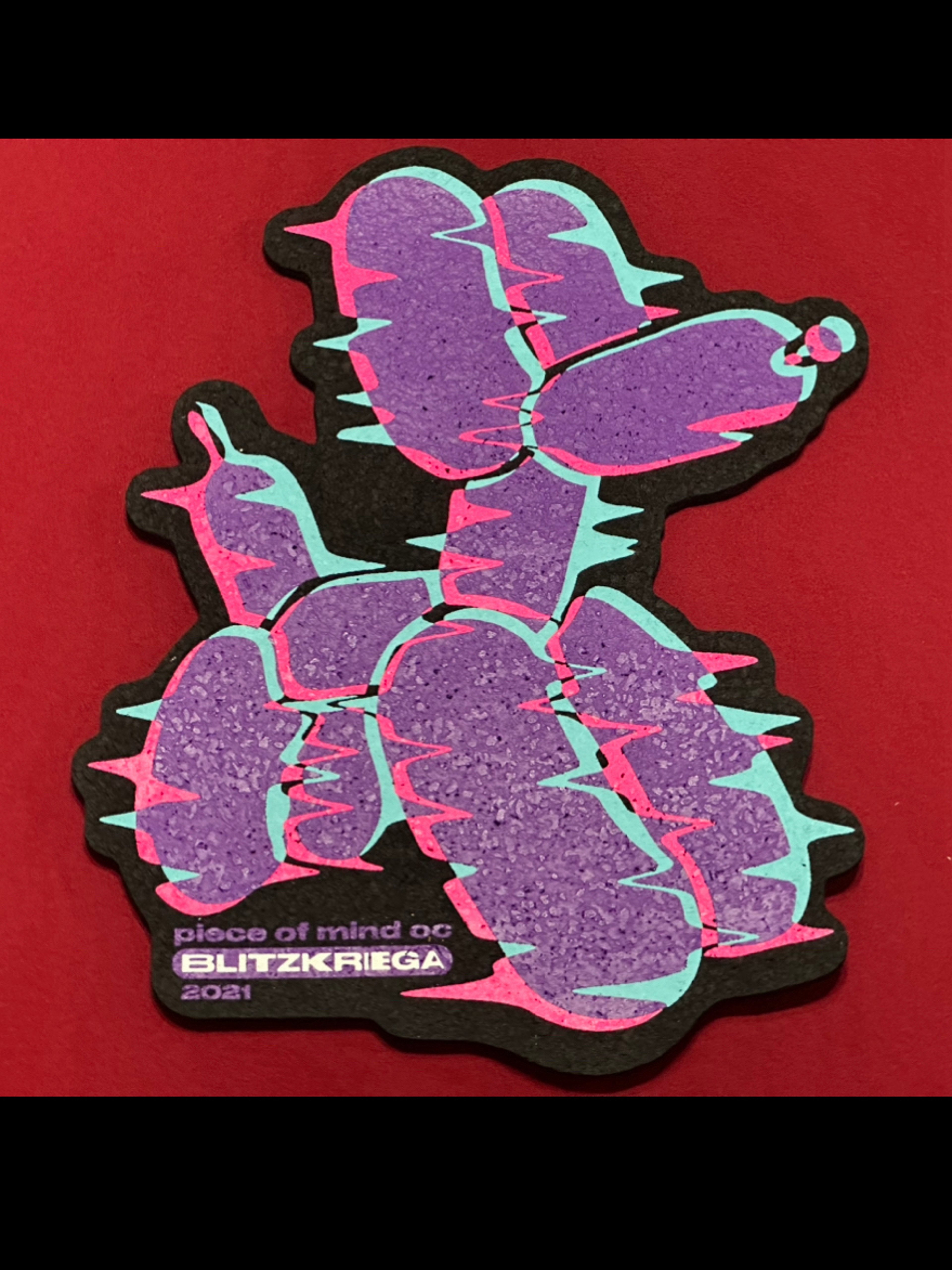 Preview pic of Blitzkriega x Piece of mind 2021 ballon dog