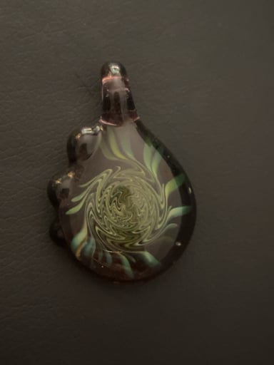 Preview pic of JD Maplesden 2018 Fumed Swirl Pendant