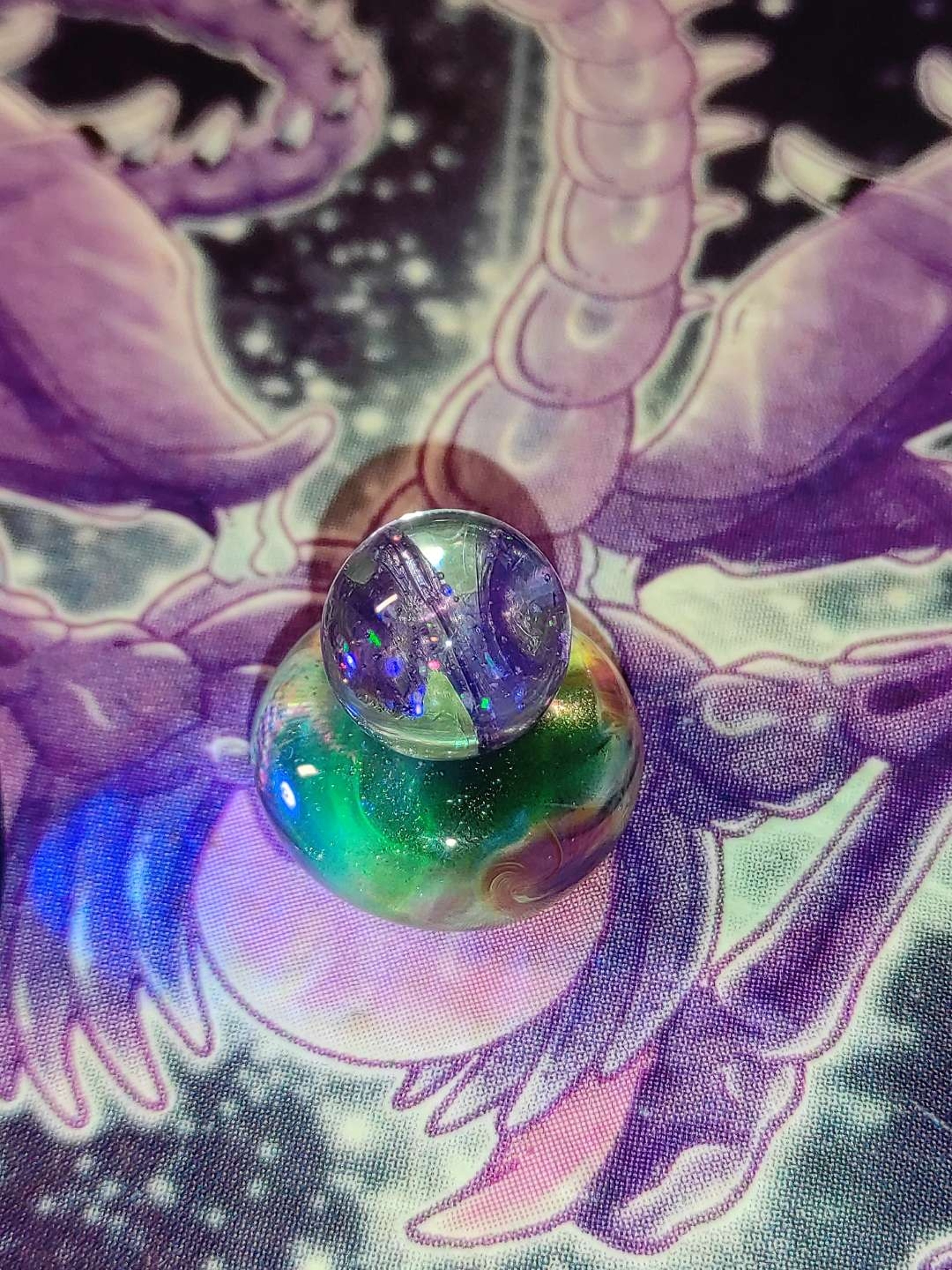 Preview pic of Purple Crushed Opal Control Tower Cap