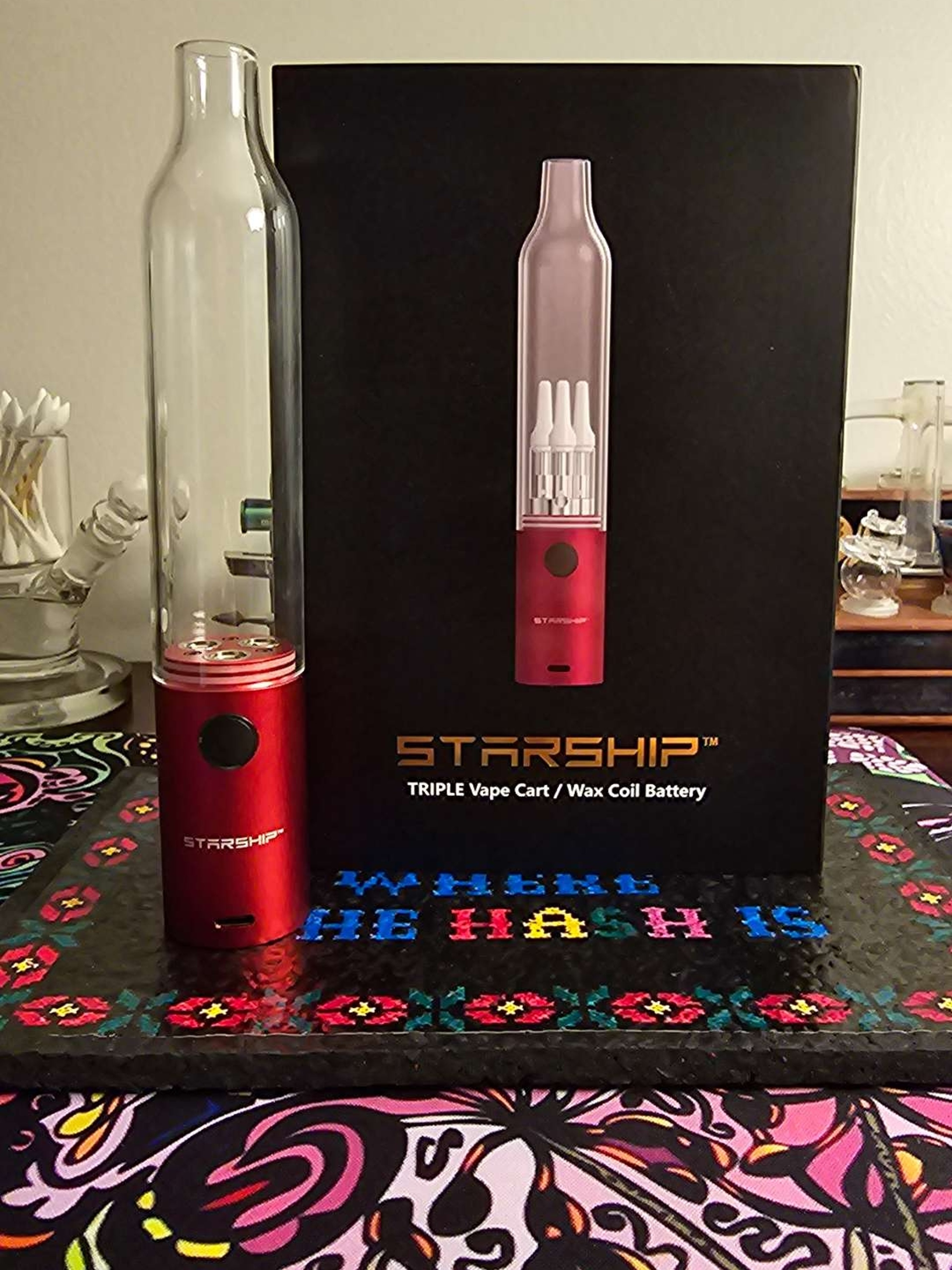 Preview pic of CCell Hamilton Device Starship TRIPLE vape