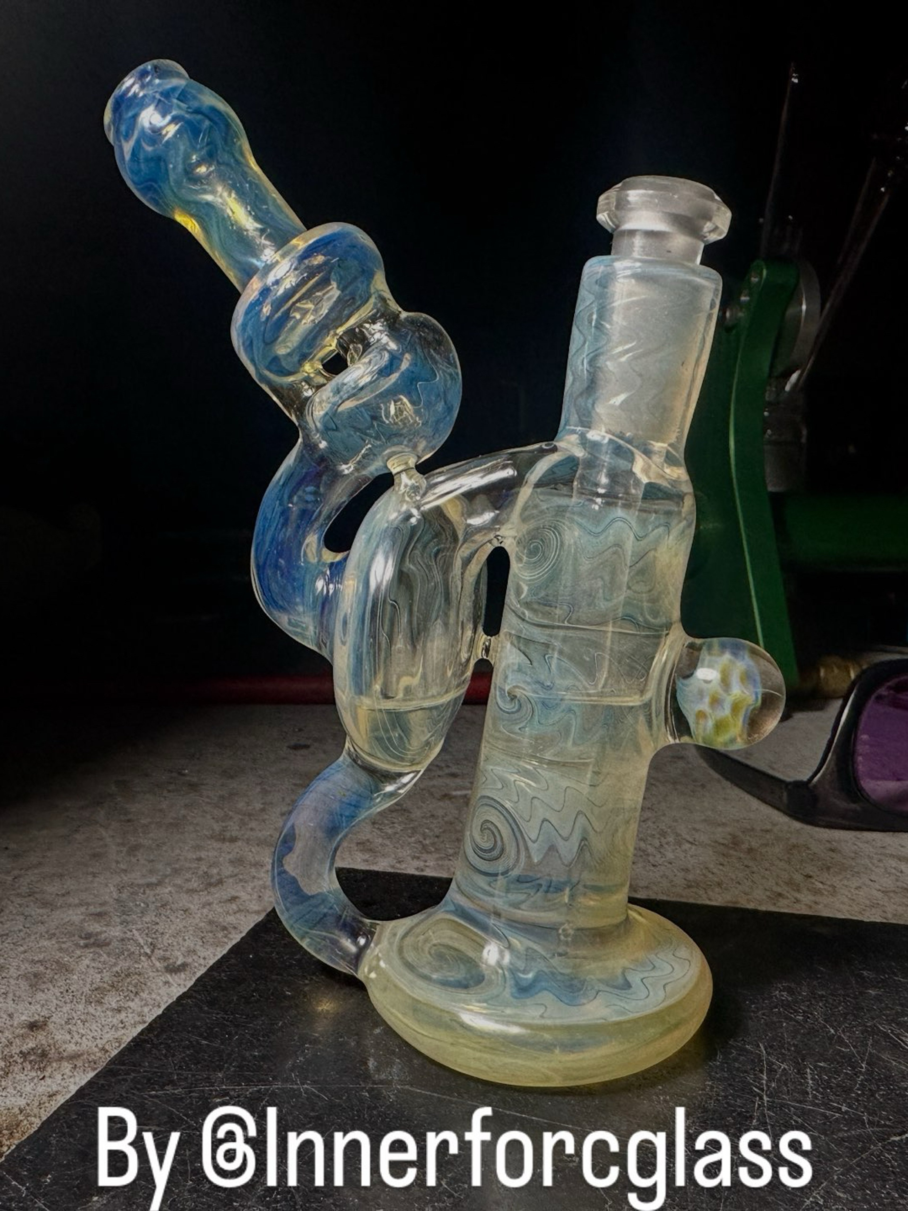 Preview pic of Stargazer removable 10/14mm recycler