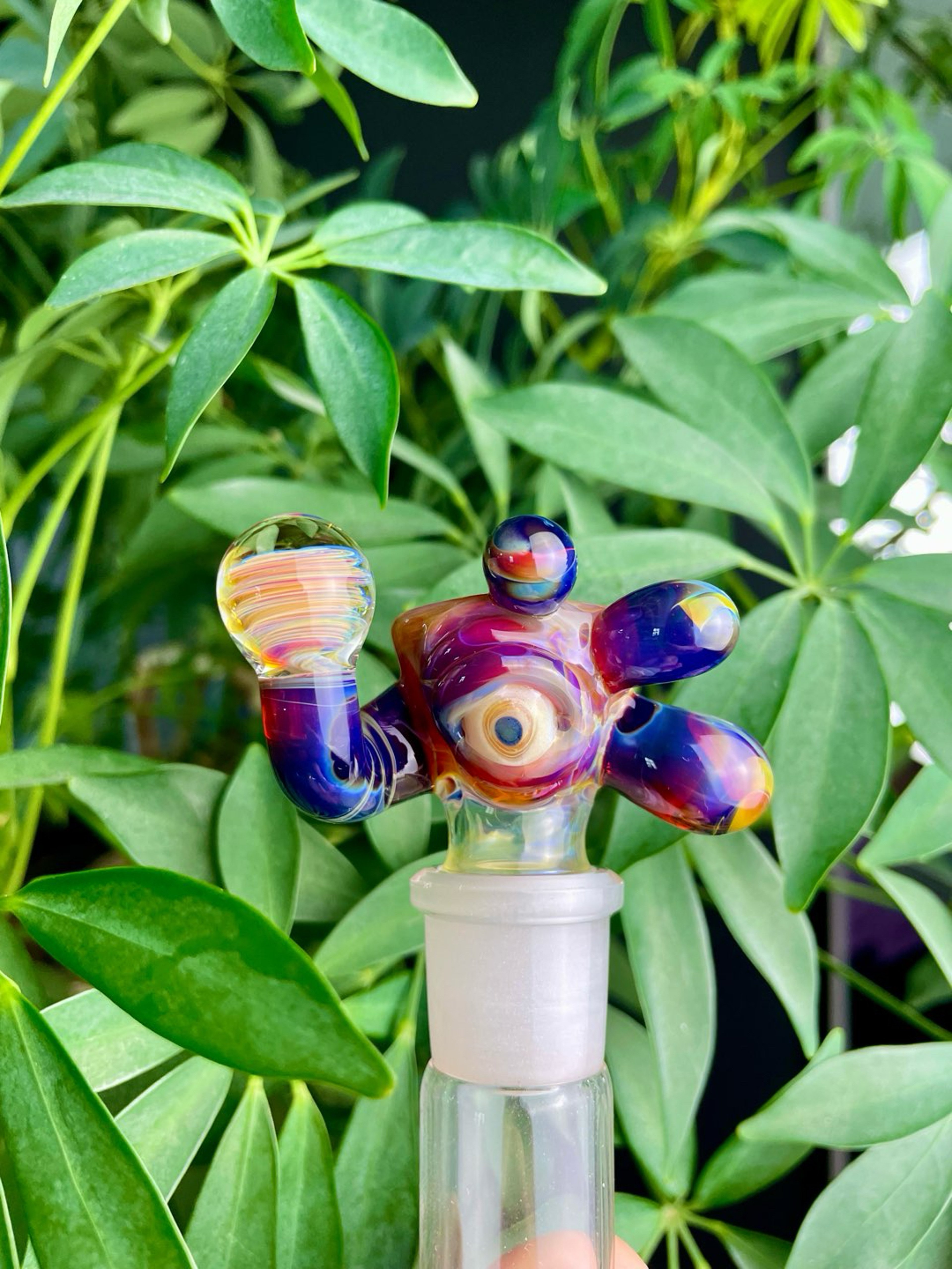 Preview pic of 18mm Amber Purple Creature Slide