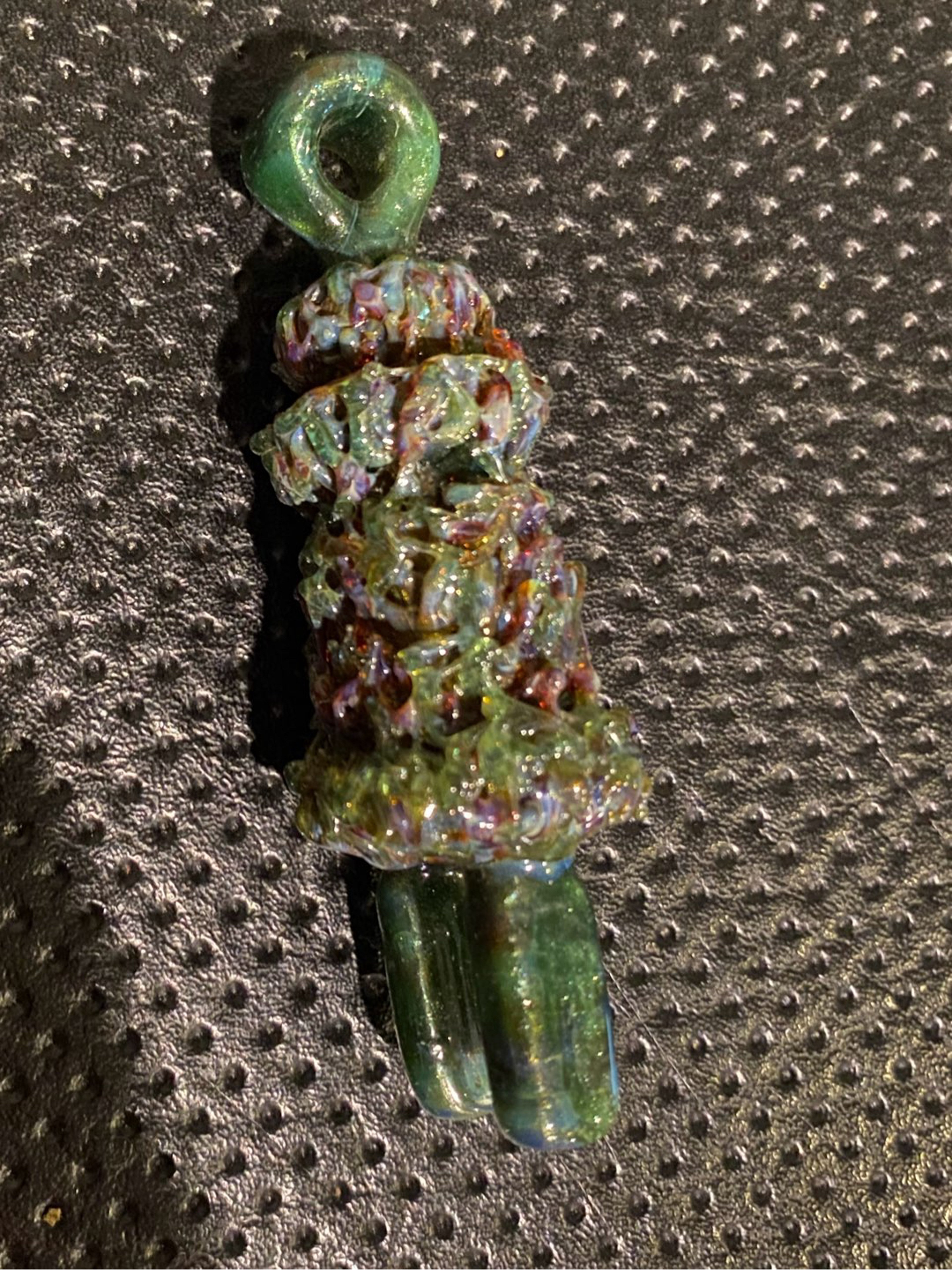 Preview pic of Soulmasta glass plug nug pendant