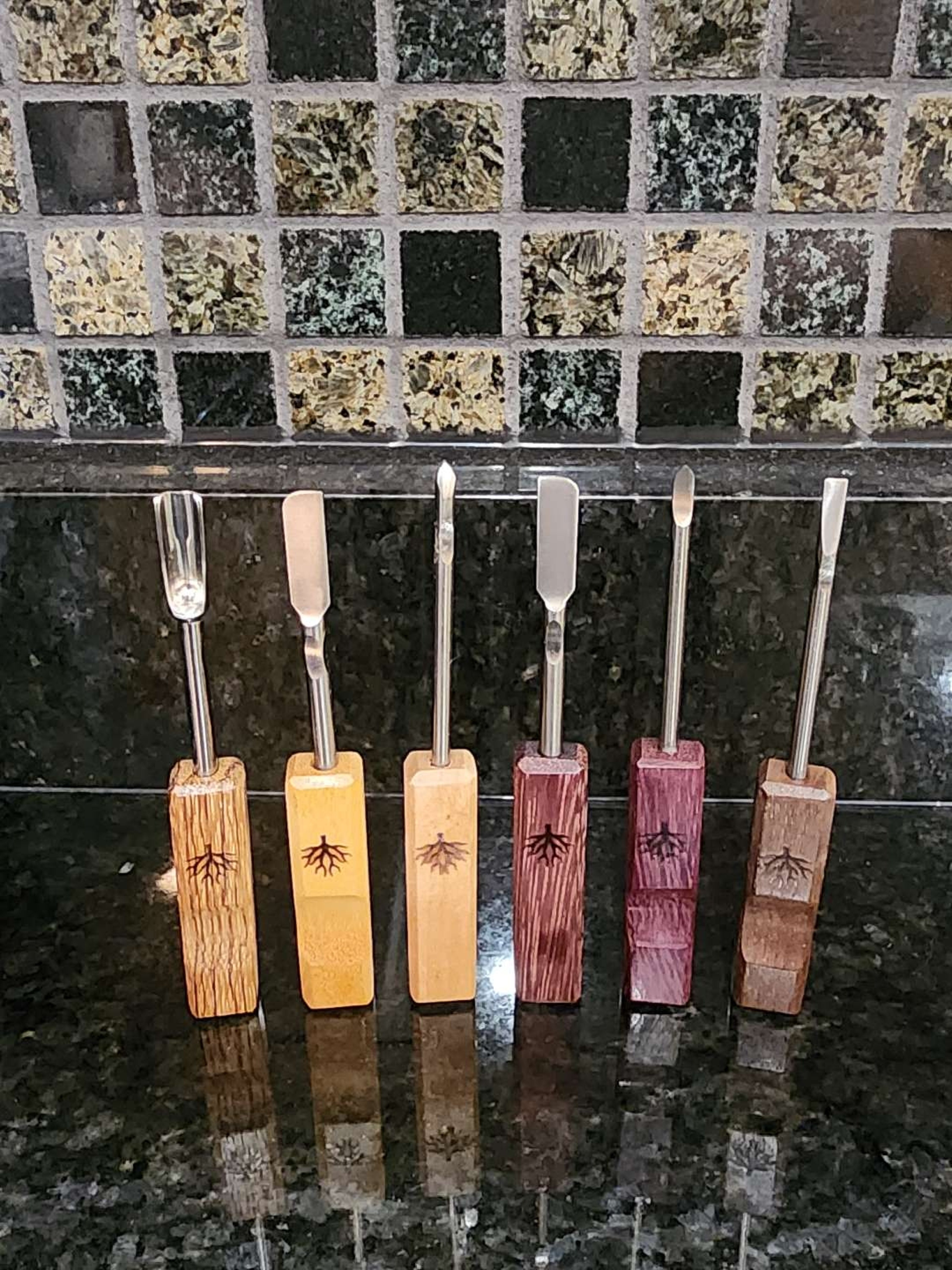 Preview pic of Pre-Owned bundle of Authentic Mystic Timber Dab Tools (good condition)