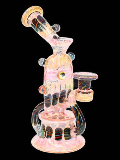 Preview pic of Chunk Glass X Gato Glass Fannypack Recycler Collab