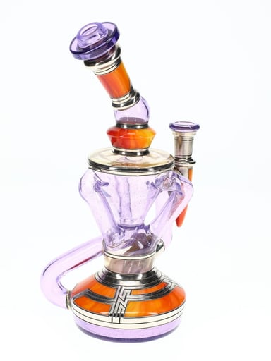 Preview pic of Ryan Fitt x Jared Cortland x Beltz Meltz Purple Fire TriCycler Collab