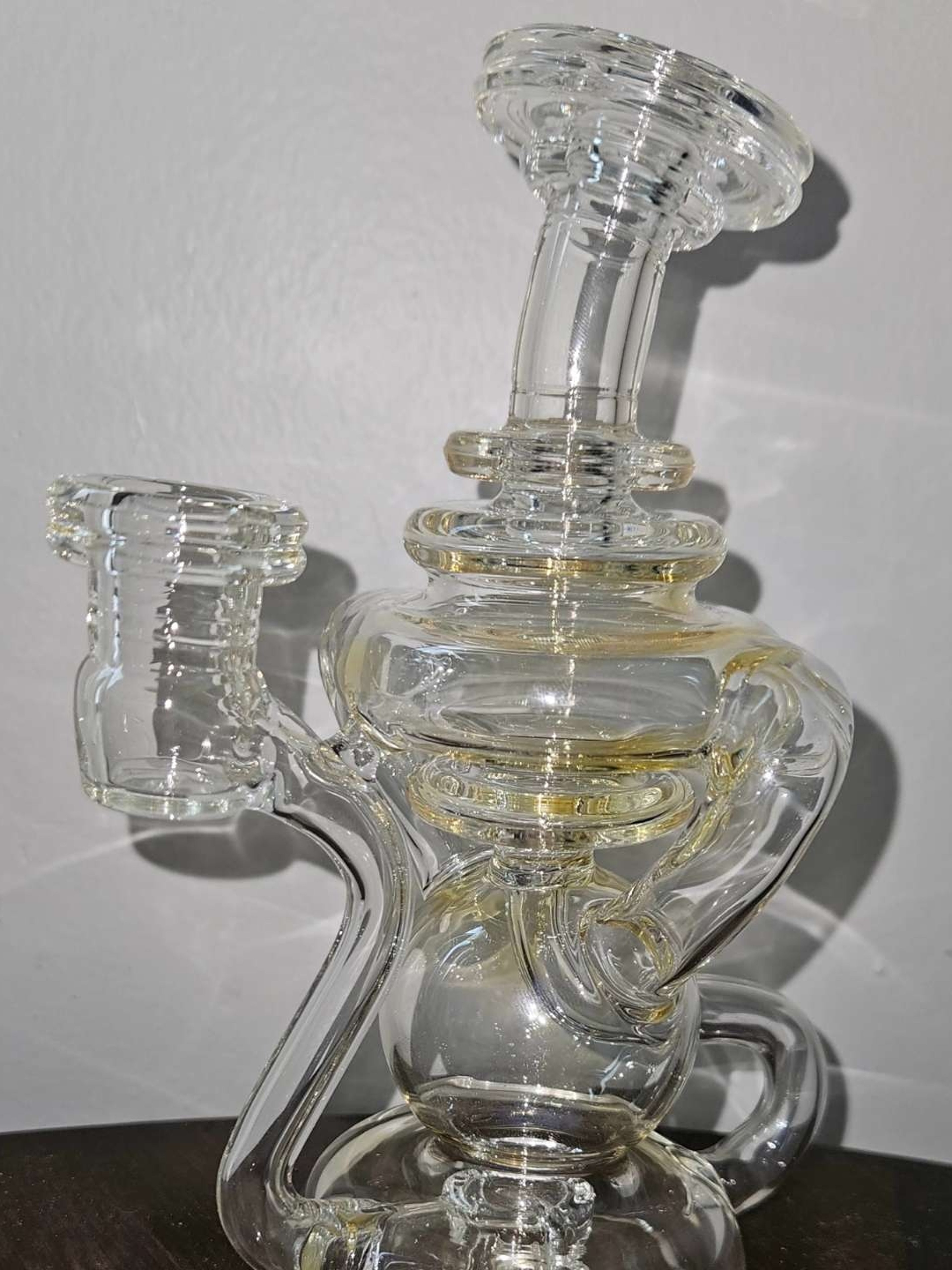 Slate Glass - Silver Fume Double Uptake Klein Recycler image 0