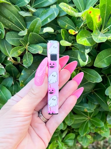 Preview pic of Pink Ghosts & Pumpkins 510 Threaded Battery