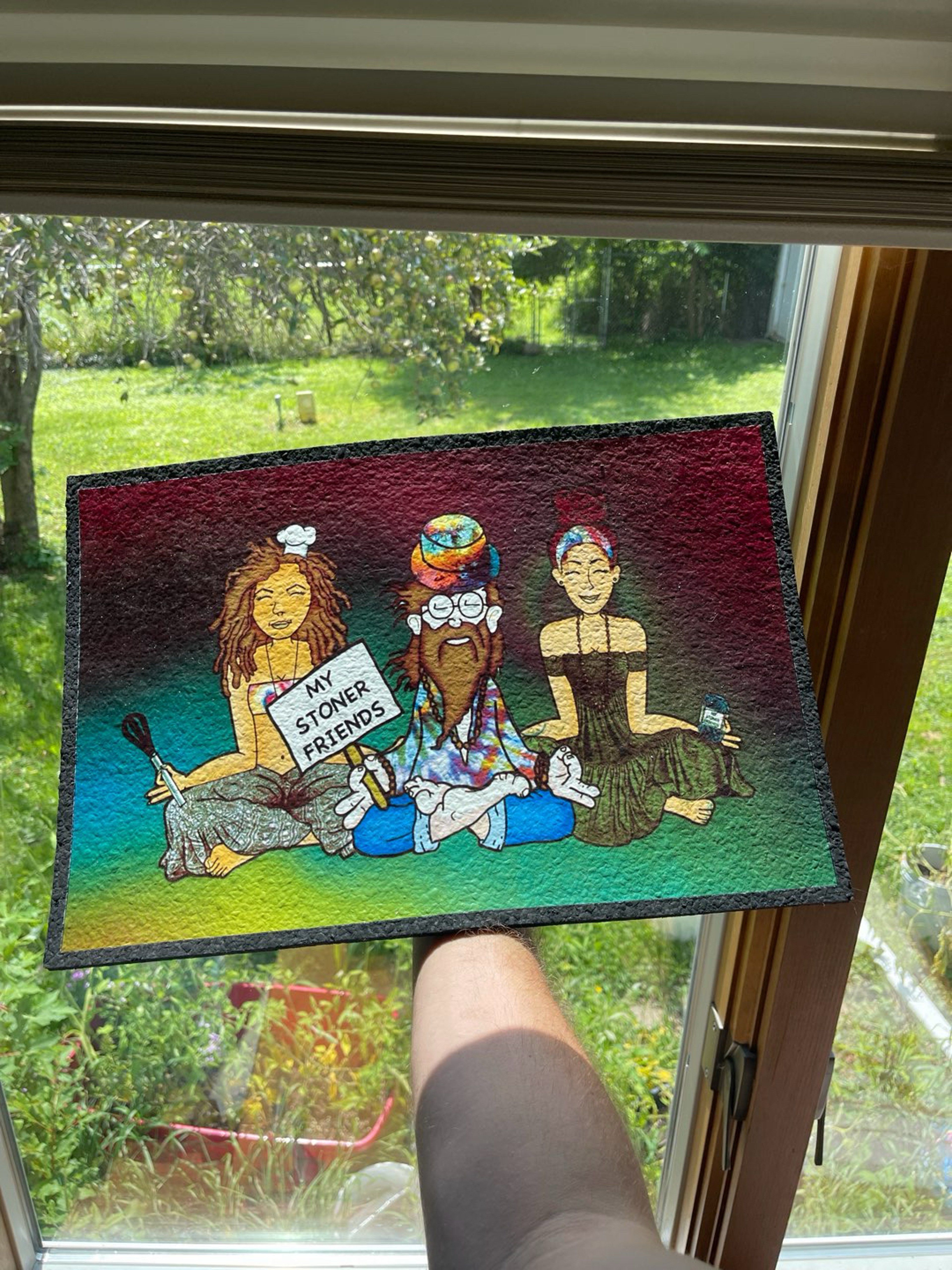 Preview pic of My stoner friends moodmat