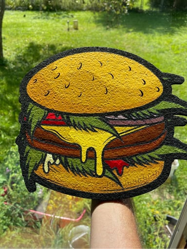 Preview pic of Hamburger moodmat