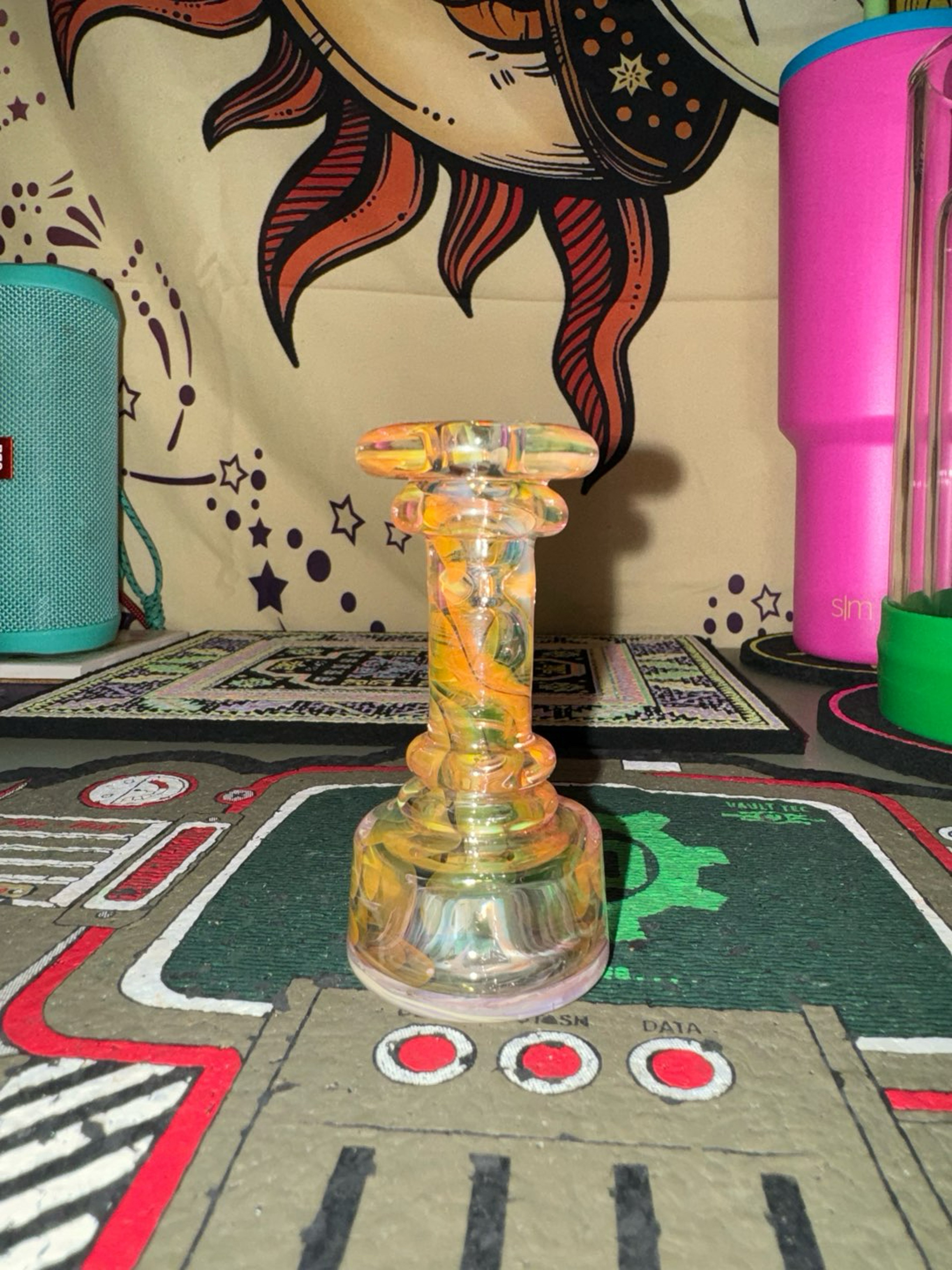 Preview pic of Yeti Dabs Fumed Puffco Dry Top with Intercooler