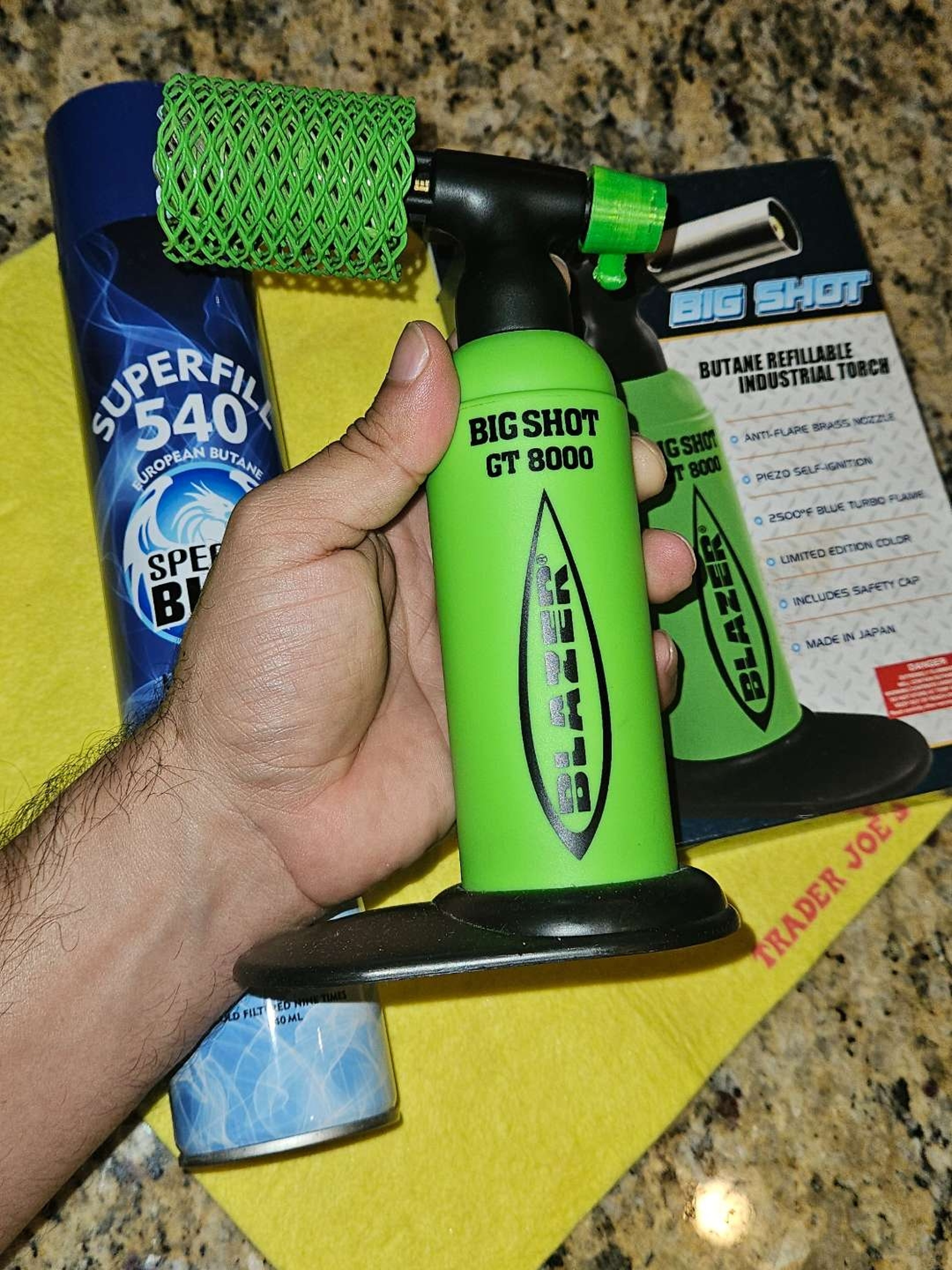 Blazer BIG SHOT - GT 8000 + HeatCage + Butane image 0