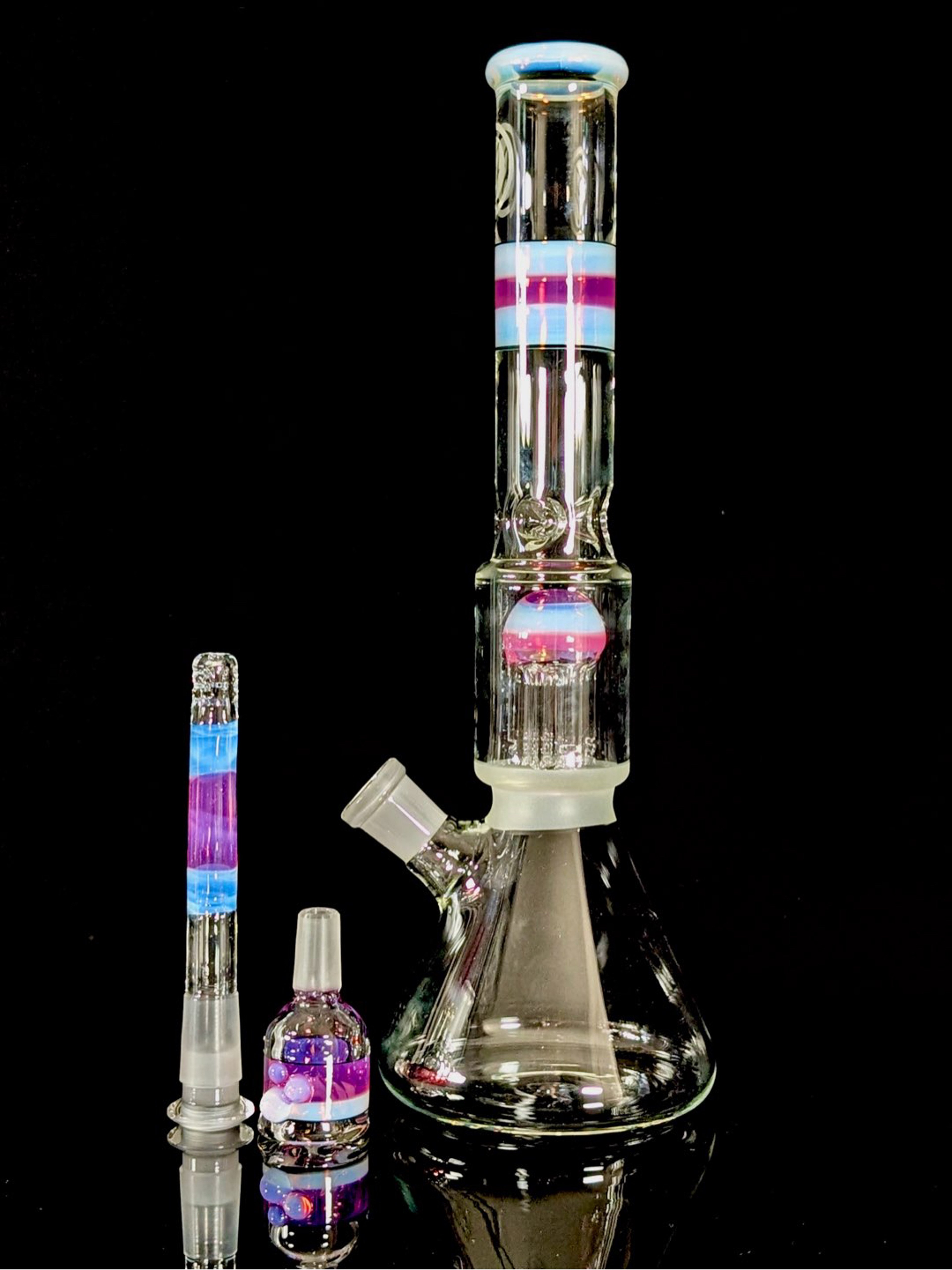 Preview pic of OJ Flame Karmaline/Ghost Beaker to 4 Arm Perc