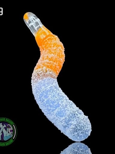 Preview pic of Emperial Glass - Pendant #9 - Sour Gummy Worm