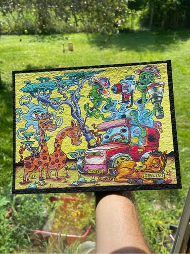 Preview pic of The Glass Mule Moodmat