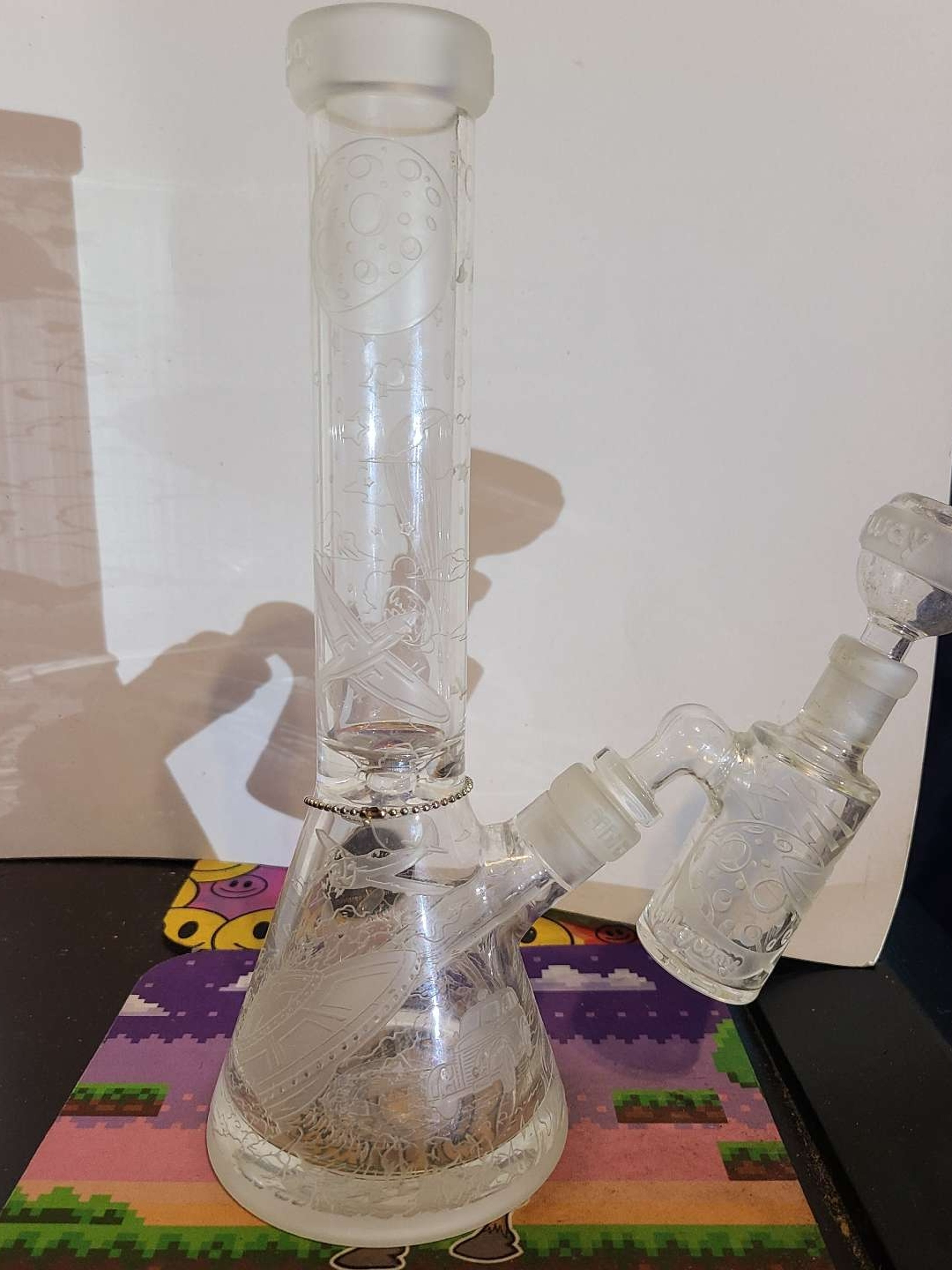 Milkyway Glass Roswell 1947 beaker bong image 0