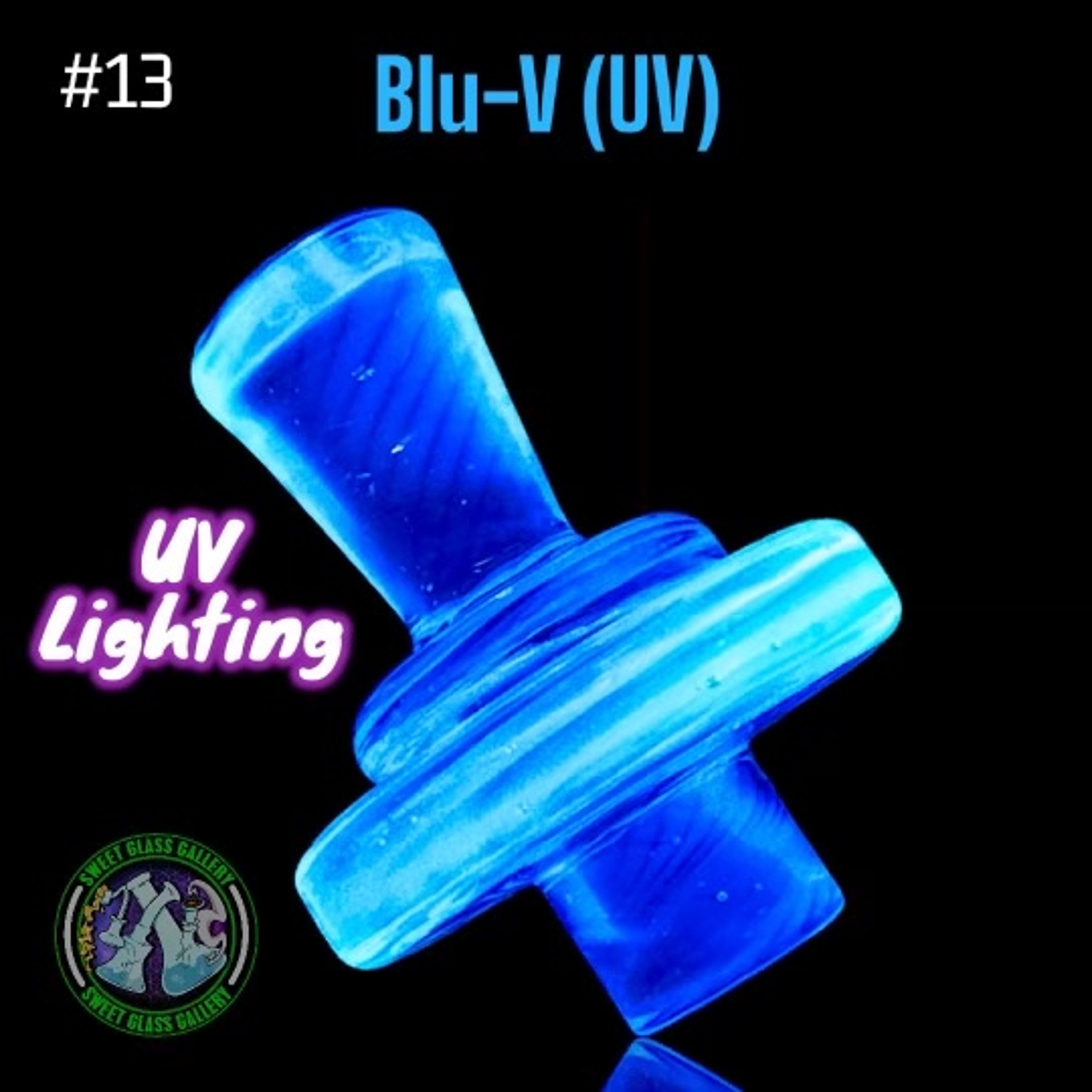 Preview pic of Camp Fire Quartz - Control Tower Cap #13 - Blu-V (UV)
