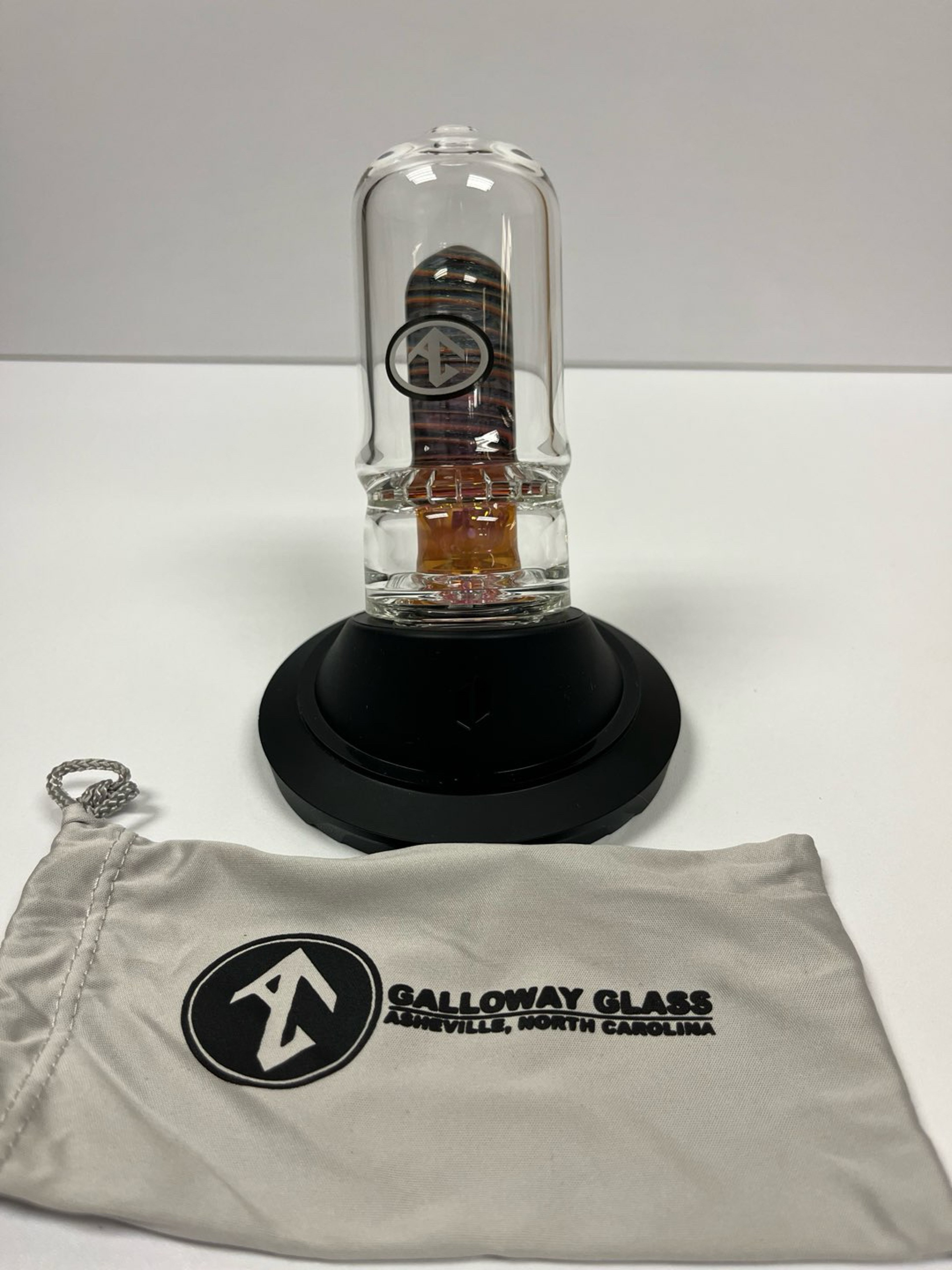 Preview pic of Galloway Glass single Rachet perc Puffco Peak or Peak Pro top