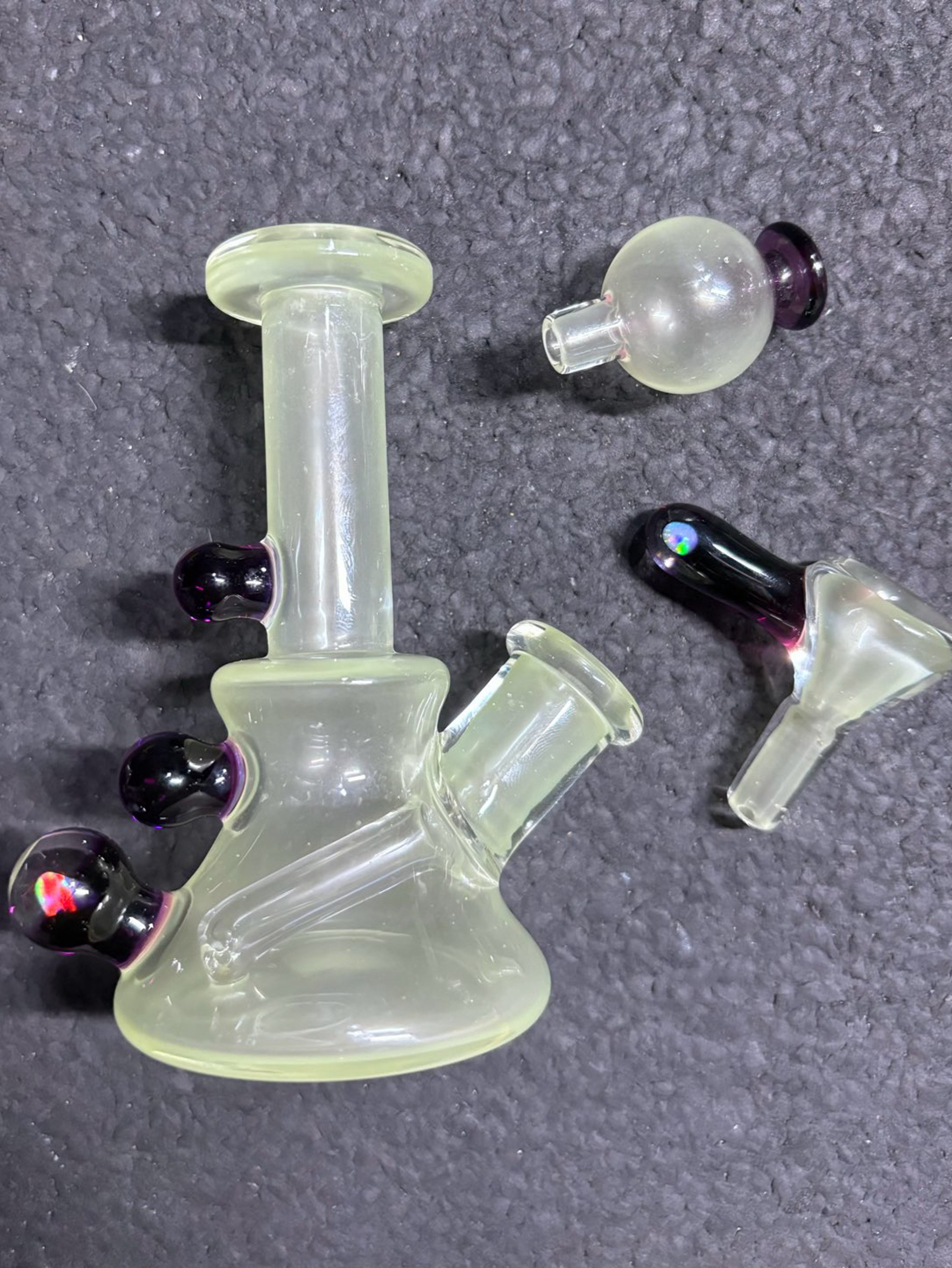 Preview pic of Happy Time Glass Micro Time Tube with Evan Shore Banger and Moodmat