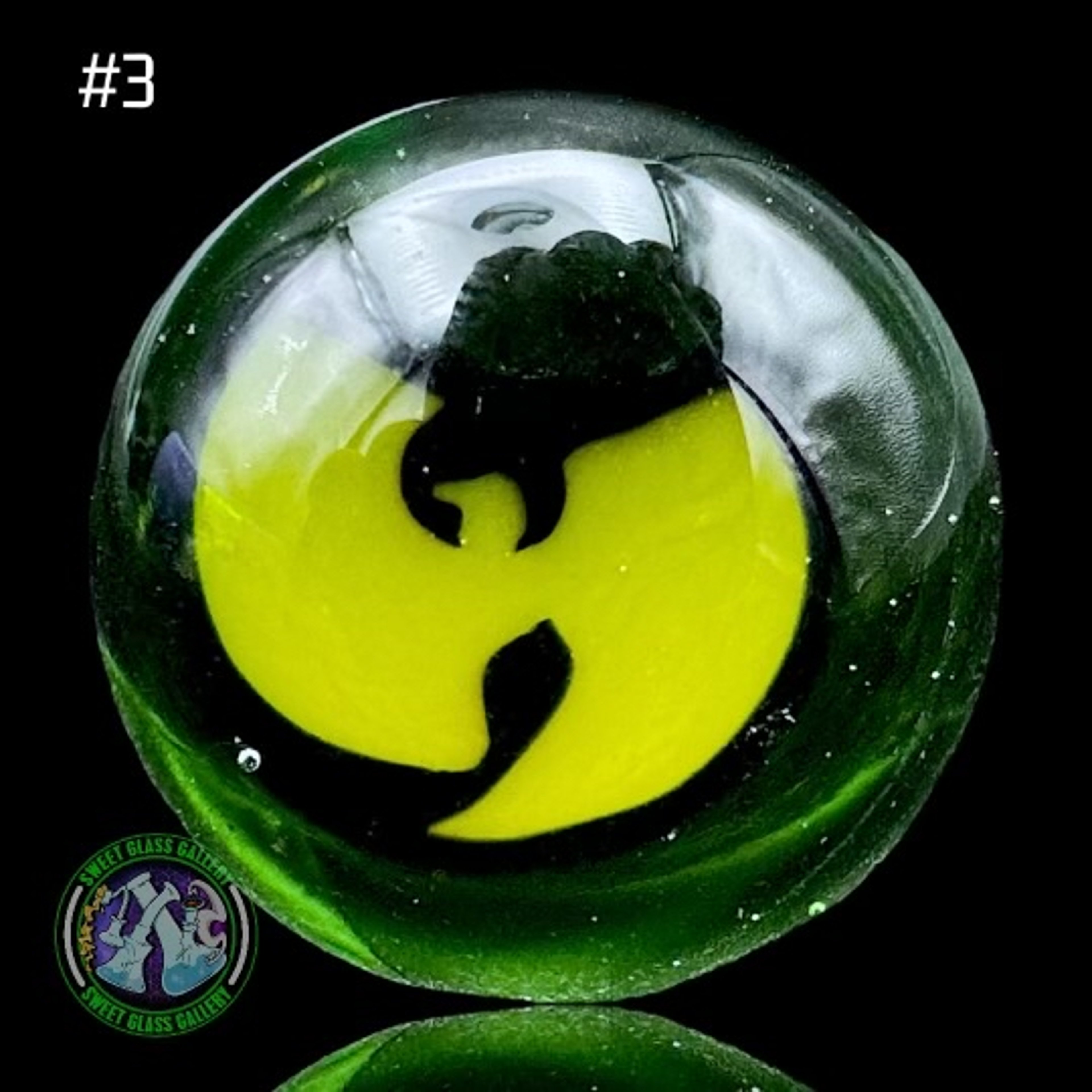 Preview pic of Keys Glass - Marble #3 - WuTang Clan